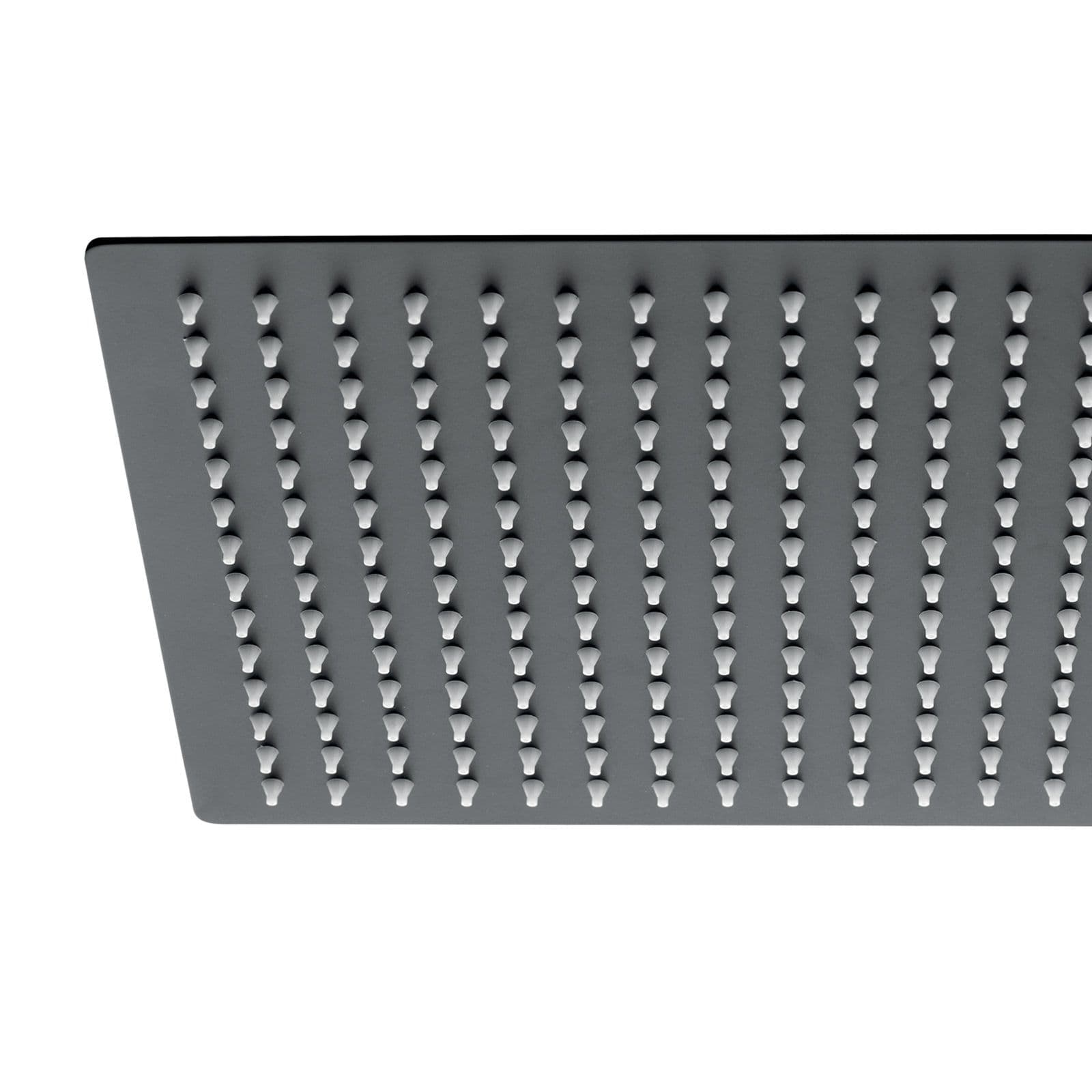 Set doccia incasso 2 vie con braccio 40 + soffione 30 + duplex nero opaco Lumos di Jacuzzi - Rubinetteria
