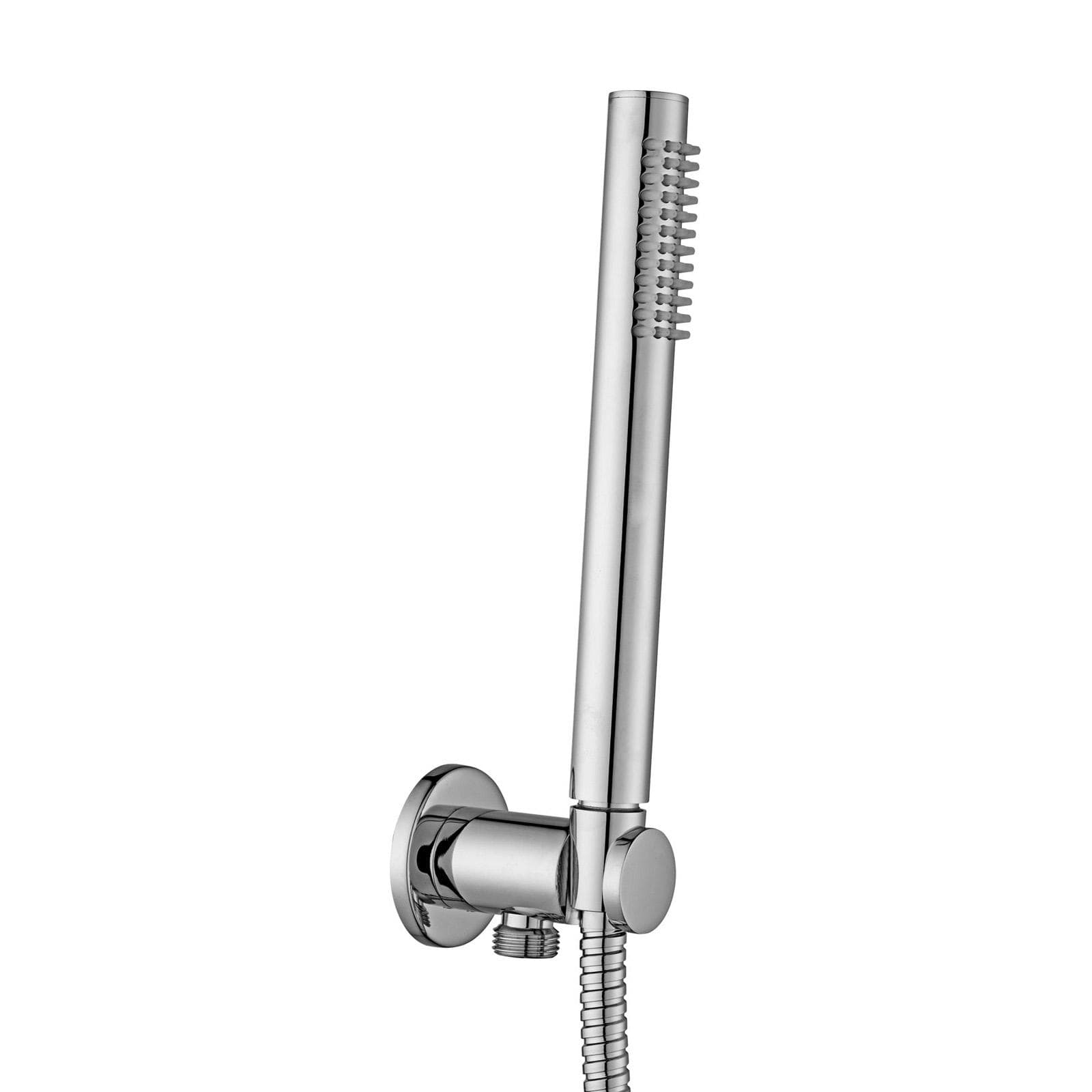Set doccia Stick di Paffoni con miscelatore doccia con deviatore + braccio 40 cm + soffione + doccetta