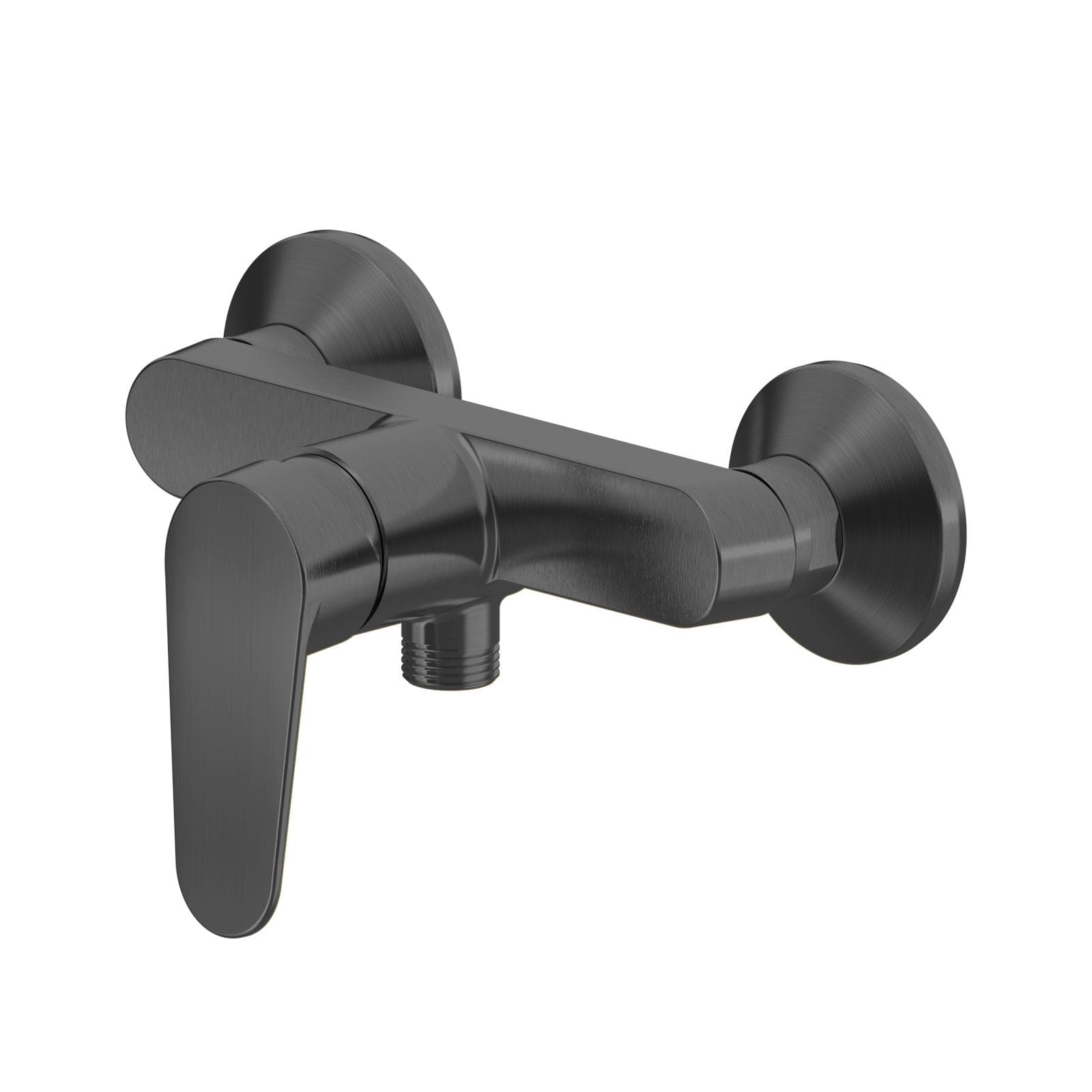 Set esterno doccia e doccino nero spazzolato – Lir
