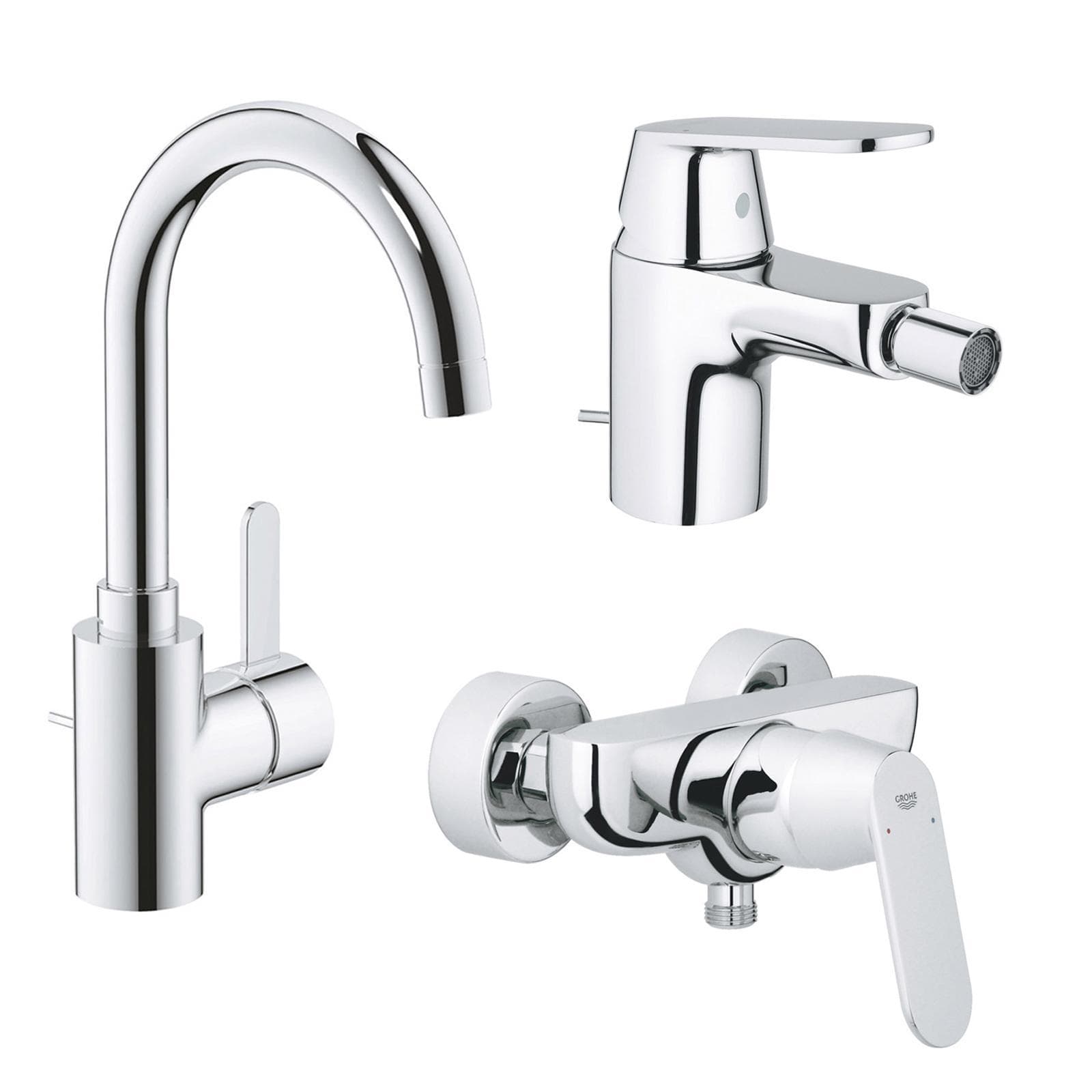 Set Eurosmart Cosmopolitan GROHE lavabo bidet e doccia esterno a risparmio idrico