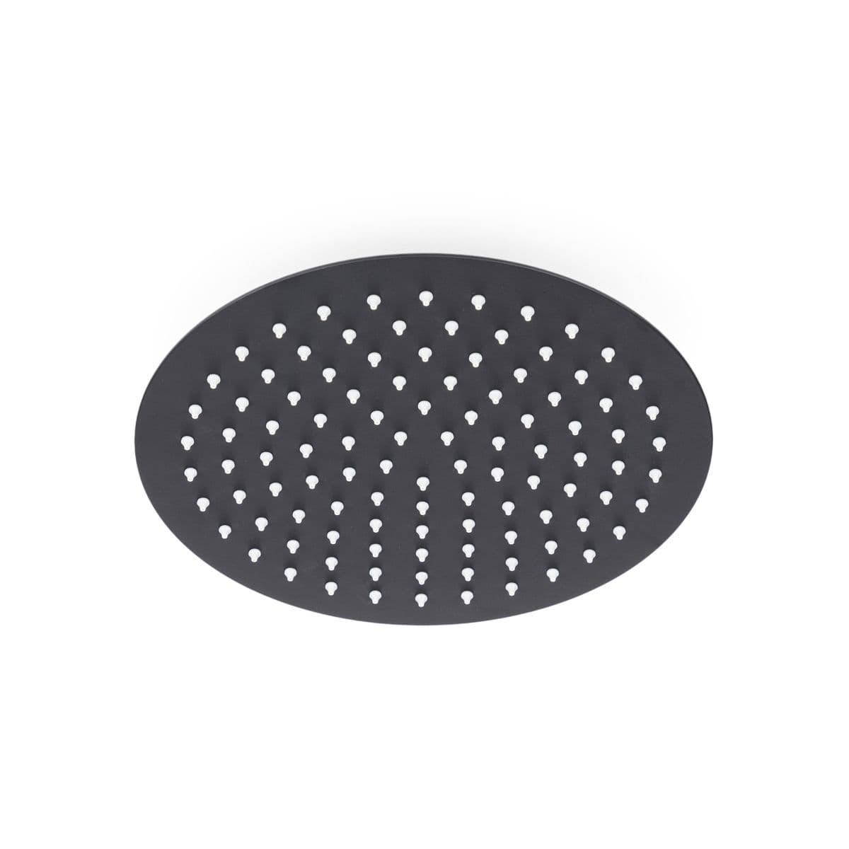 Set incasso doccia con braccio 28 cm e soffione 25 cm nero – Fluid