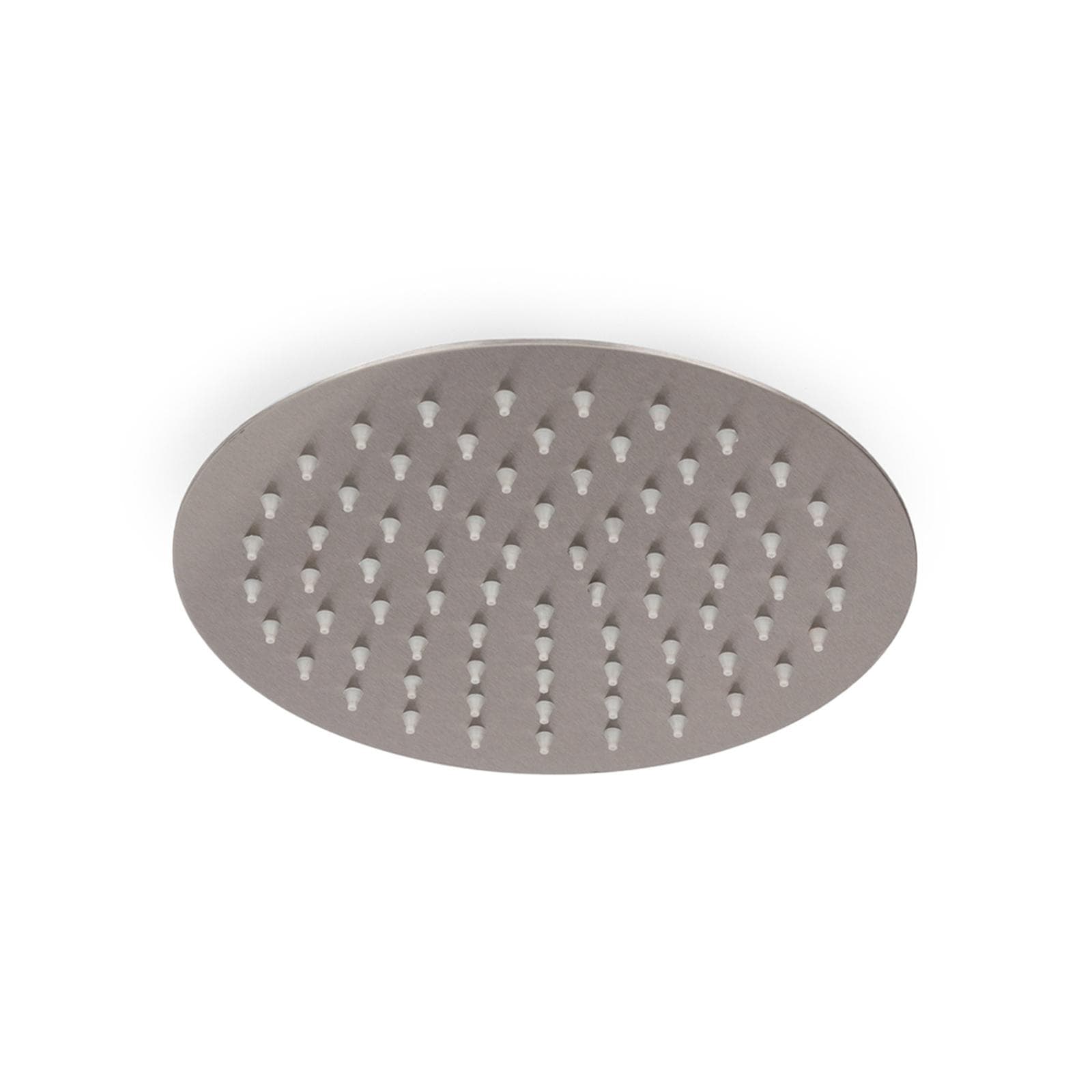 Set incasso doccia con braccio 28 cm e soffione 25 cm spazzolato – Fluid