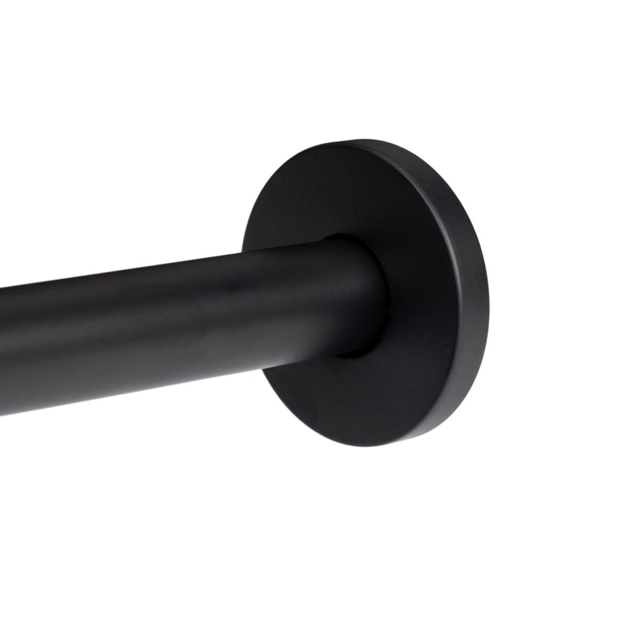 Set incasso doccia con braccio 40 cm e soffione 40 cm nero – Tila