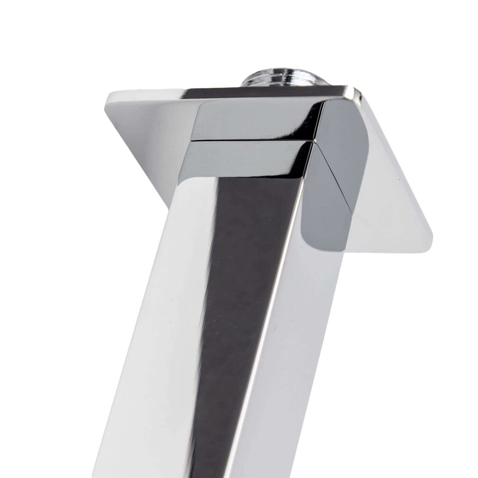 Set incasso doccia con braccio a soffitto 20 cm e soffione 30x30 cm cromo – Fusion