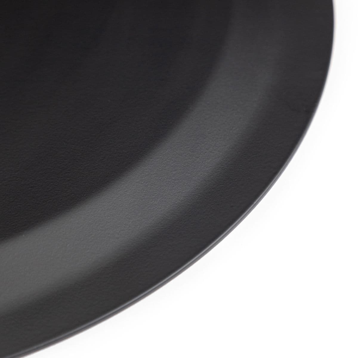 Set incasso doccia con braccio a soffitto 22 cm e soffione 30 cm nero – Tila