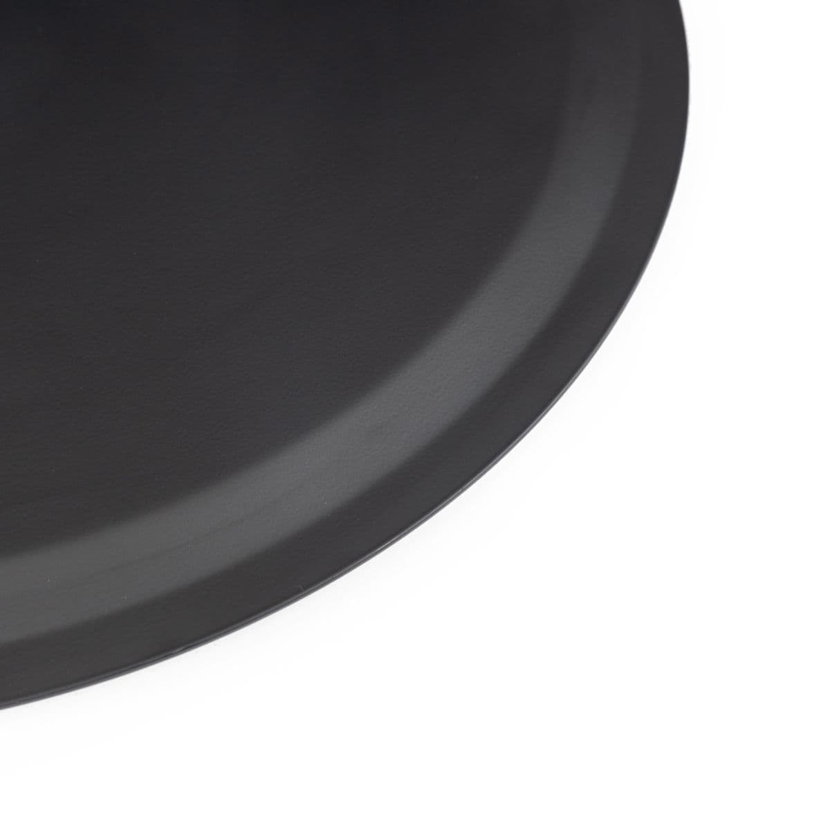 Set incasso doccia con braccio a soffitto 22 cm e soffione 40 cm nero – Tila