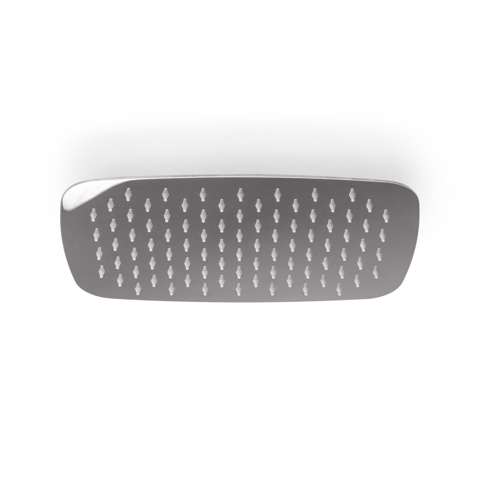 Set incasso doccia con braccio doccia 40 cm e soffione 30x20 cm cromo – Tiamat
