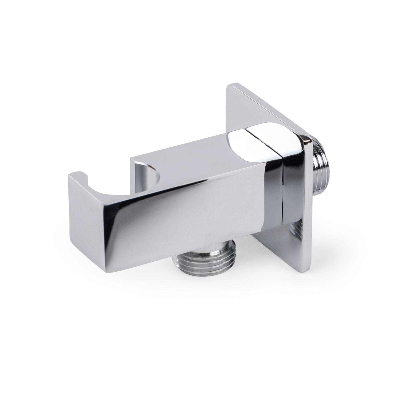 Set incasso doccia con deviatore con braccio a soffitto 32 cm e soffione 30x20 cm cromo – Kyria