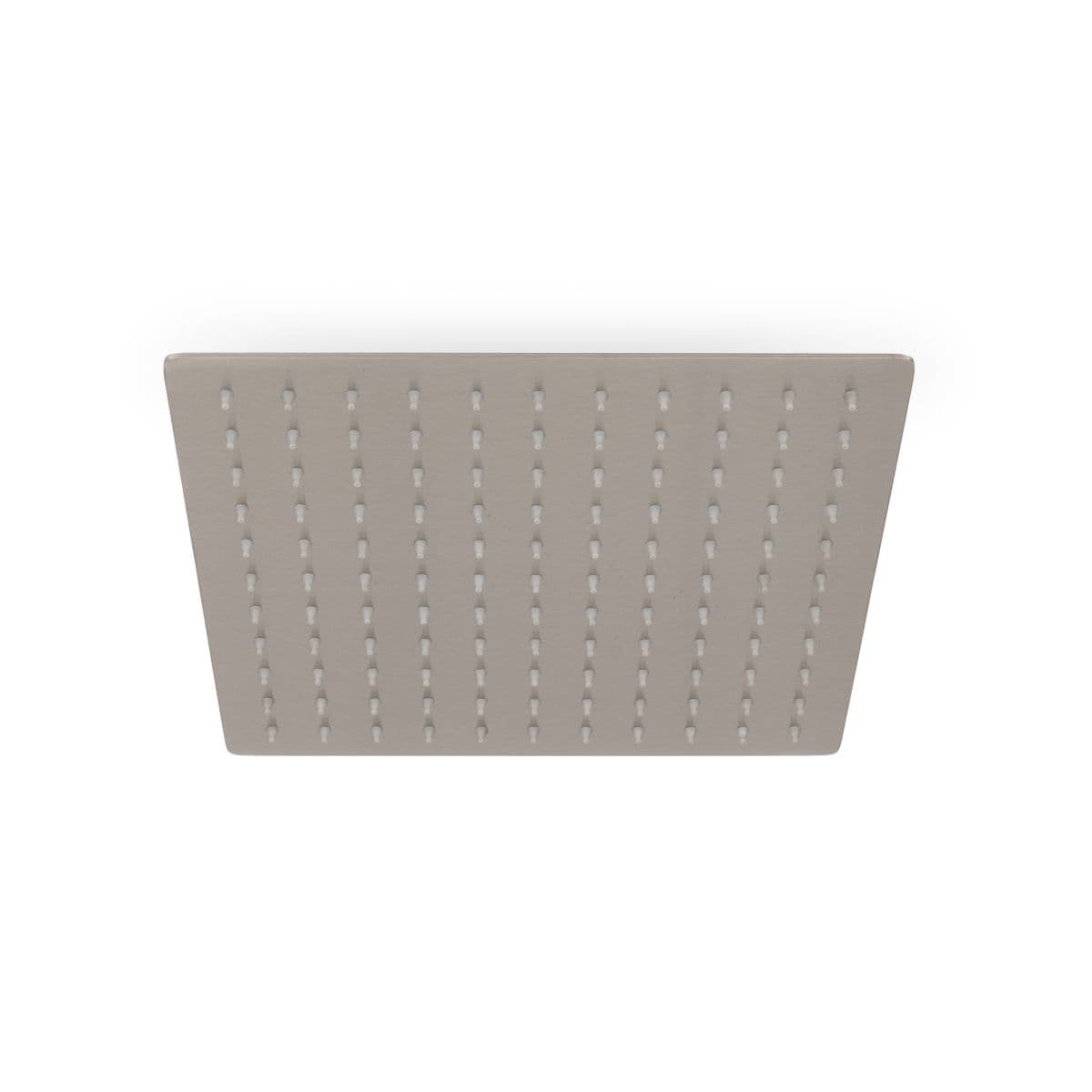 Set incasso doccia con deviatore con braccio doccia 35 cm e soffione 25x25 cm spazzolato – Iota