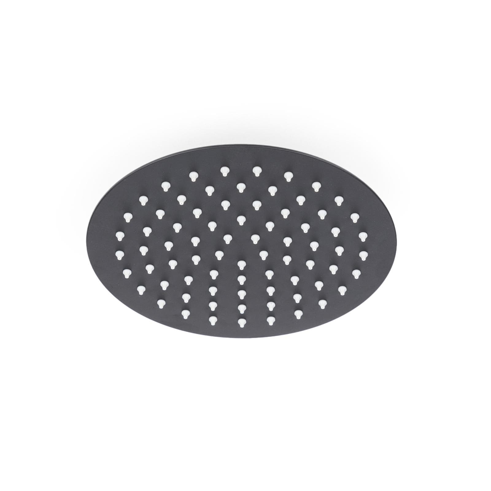Set incasso doccia con deviatore e doccino con braccio doccia 28 cm e soffione 20 cm nero – Key