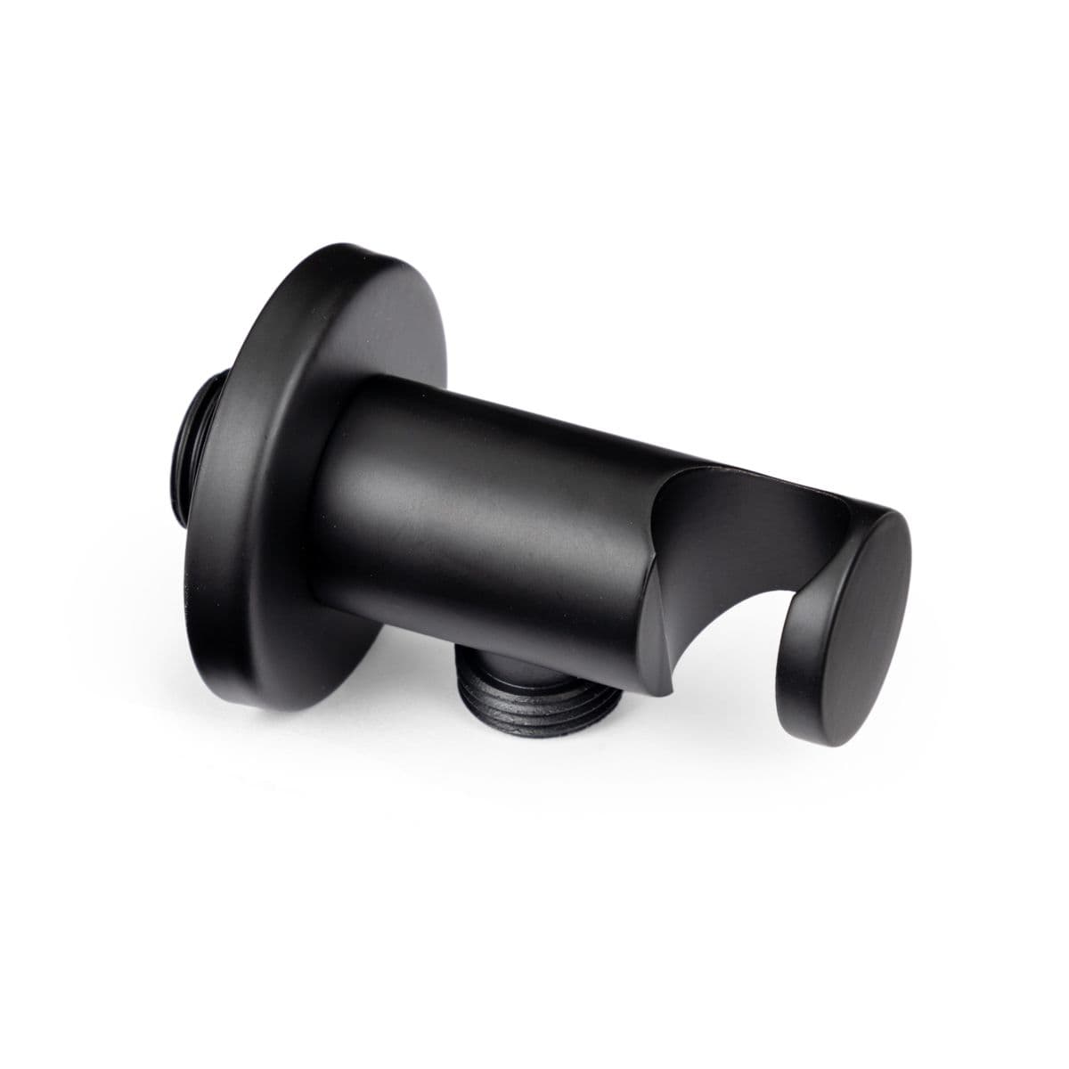 Set incasso doccia con deviatore e doccino con braccio doccia 28 cm e soffione 20 cm nero – Lir
