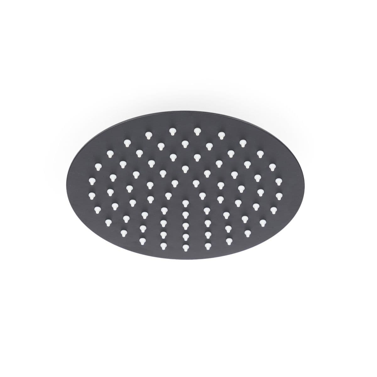 Set incasso doccia con deviatore e doccino con braccio doccia 28 cm e soffione 20 cm nero – Lir