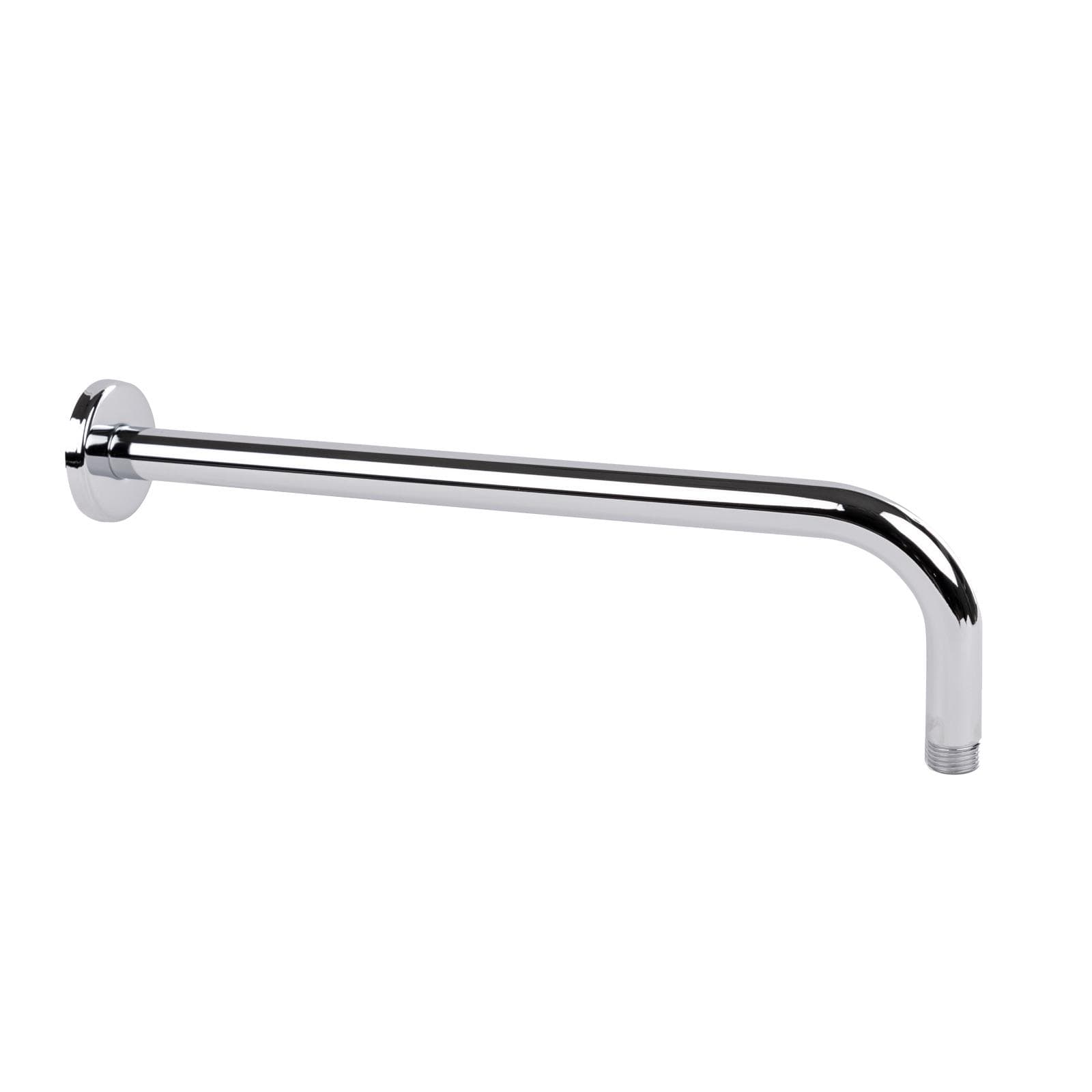 Set incasso doccia con deviatore e doccino con braccio doccia 35 cm e soffione 30 cm cromo – Lir
