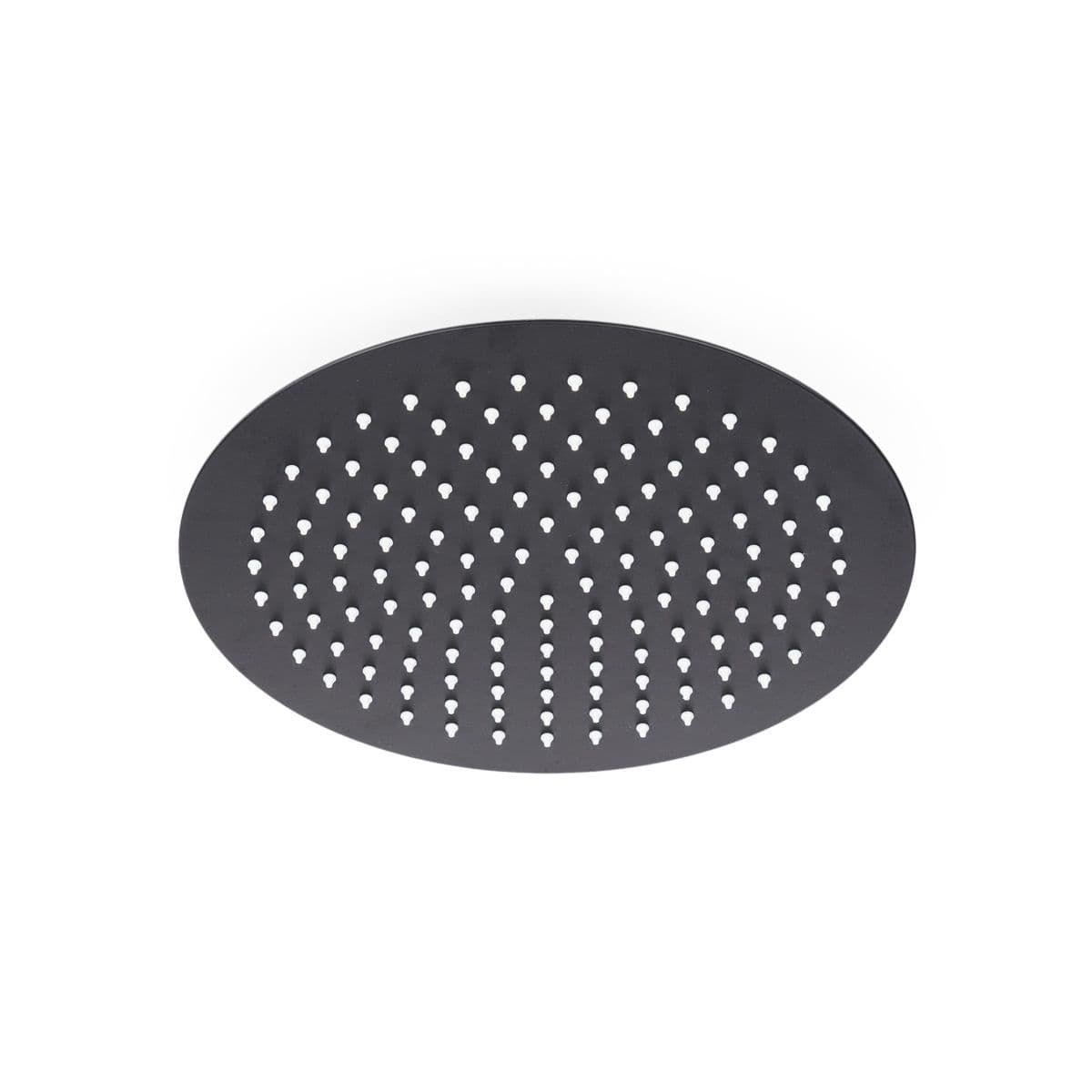 Set incasso doccia con deviatore e doccino con braccio doccia 35 cm e soffione 30 cm nero – Lir
