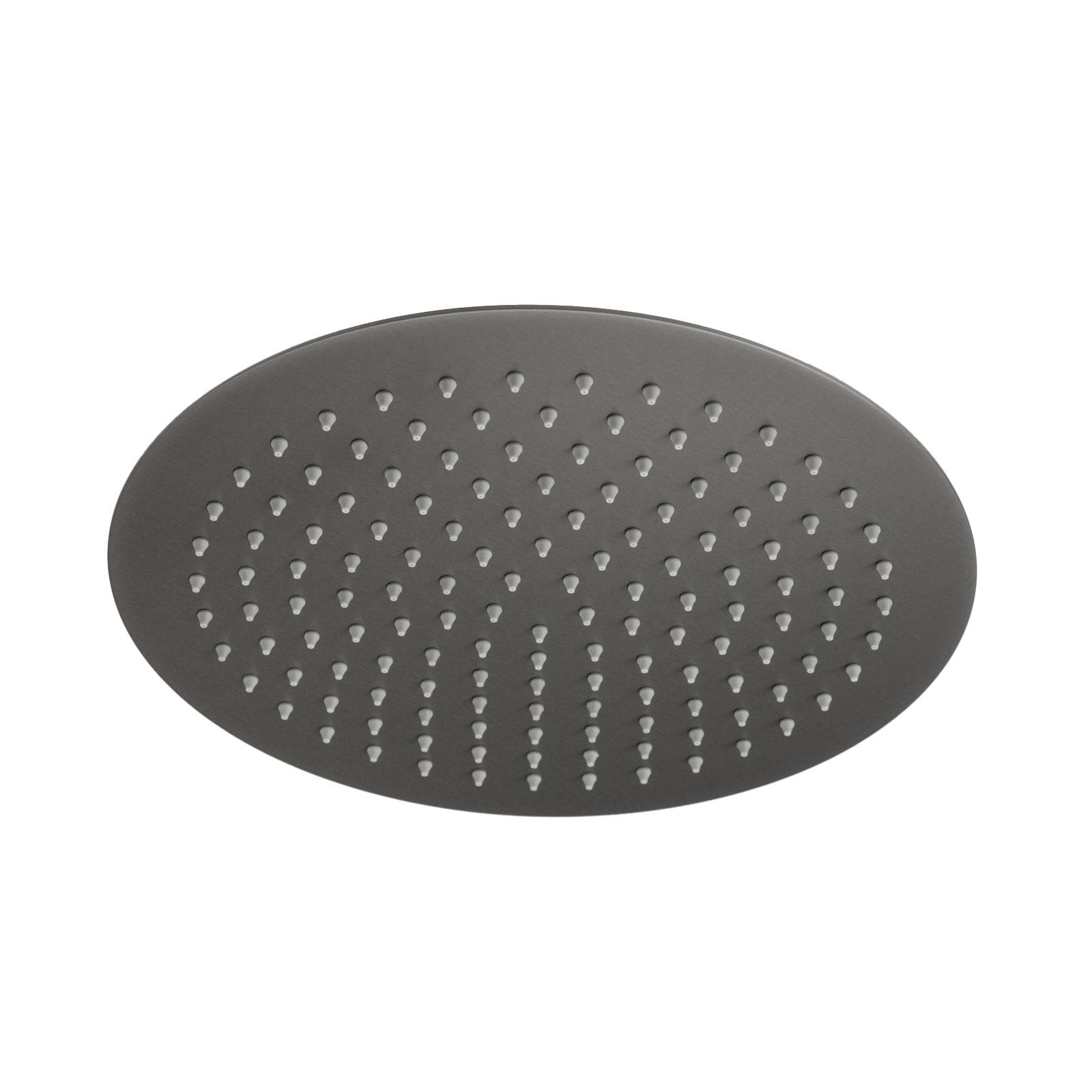 Set incasso doccia con deviatore e doccino con braccio doccia 35 cm e soffione 30 cm nero spazzolato – Lir