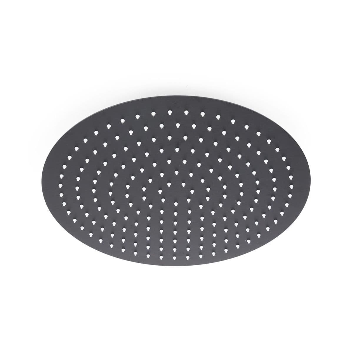 Set incasso doccia con deviatore e doccino con braccio doccia 40 cm e soffione 40 cm nero – Lir