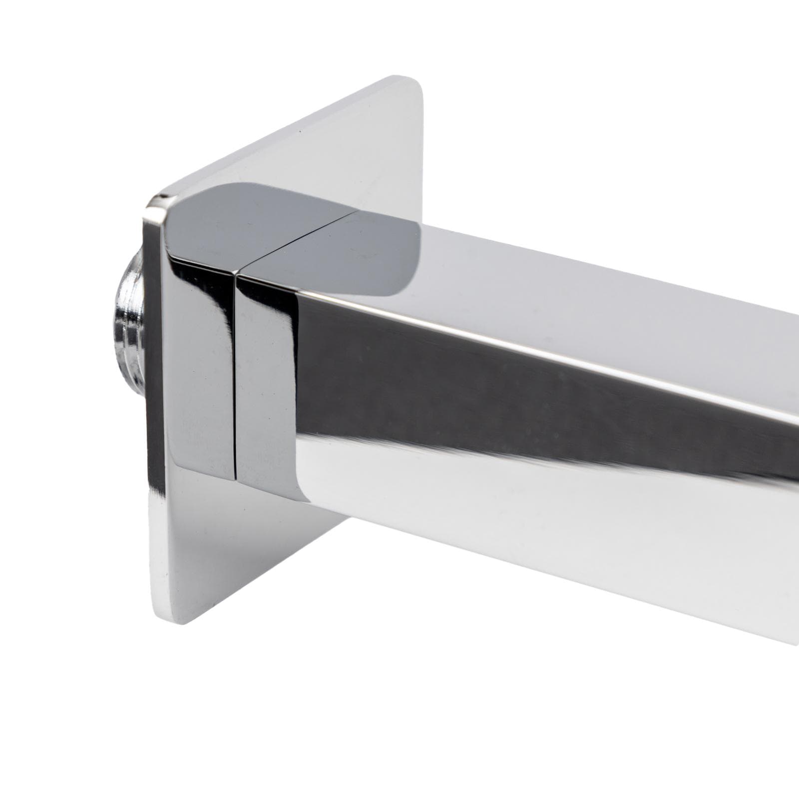 Set incasso doccia con deviatore e doccino con braccio doccia a soffitto 20 cm e soffione 40x40 cm cromo – Tiamat
