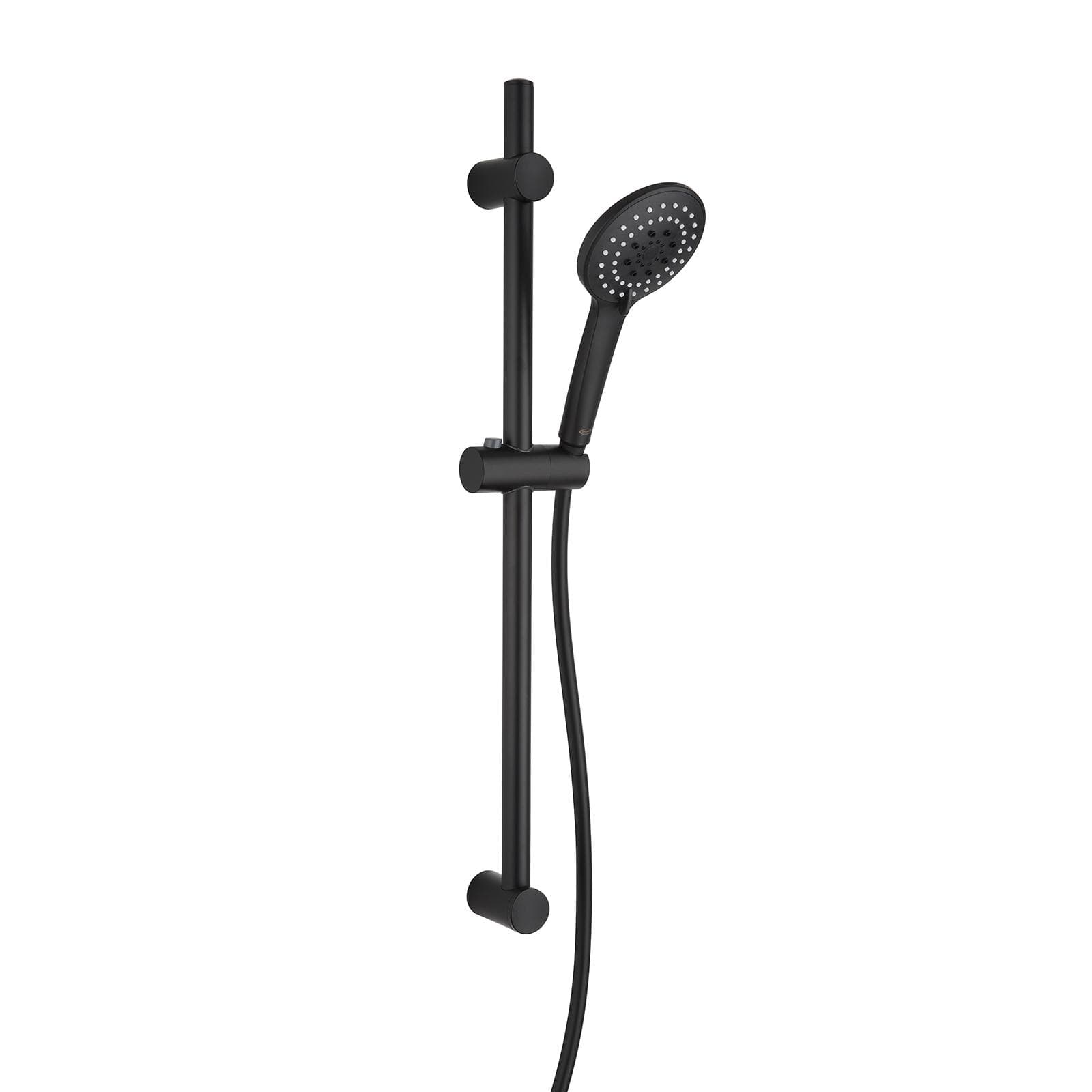 Set incasso doccia con saliscendi e doccino multigetto nero opaco - X9 di Jacuzzi Rubinetteria