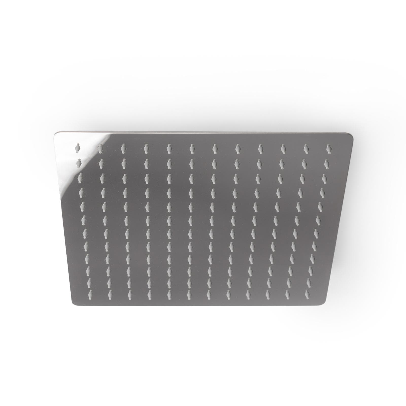 Set incasso doccia termostatico con deviatore con braccio a soffitto 20 cm e soffione 30x30 cm cromo – Iota