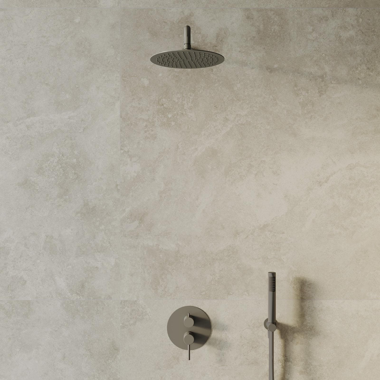 Set incasso in ottone fango - Oasis