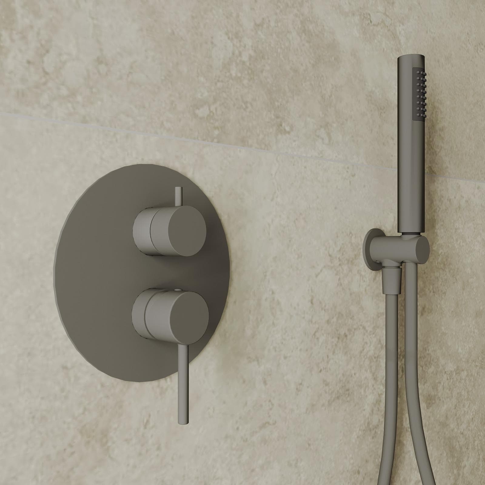 Set incasso in ottone fango - Oasis