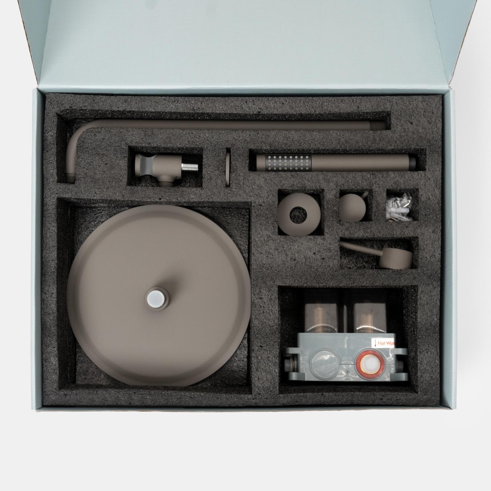 Set incasso in ottone fango - Oasis
