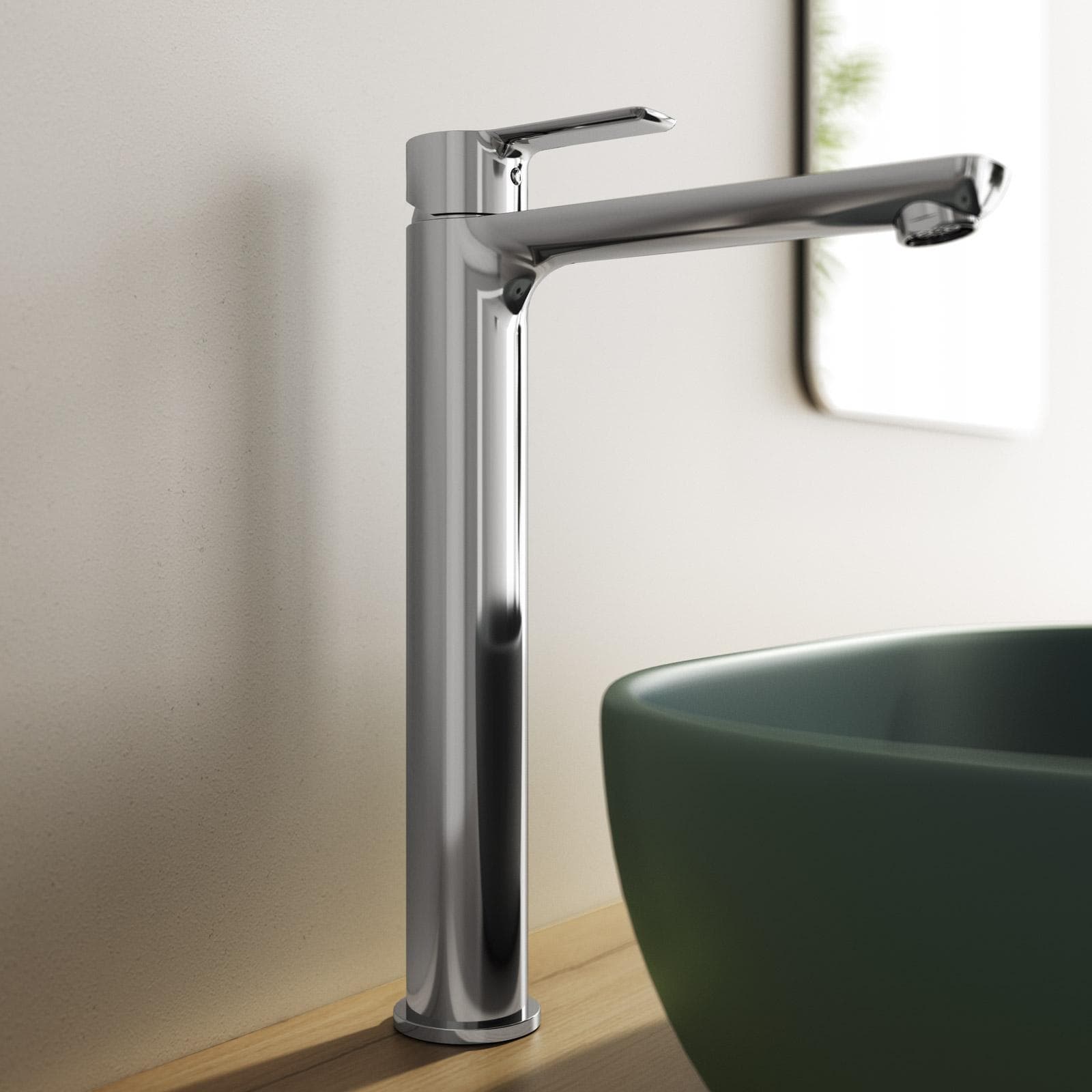 Set miscelatore lavabo alto e bidet cromo – Key