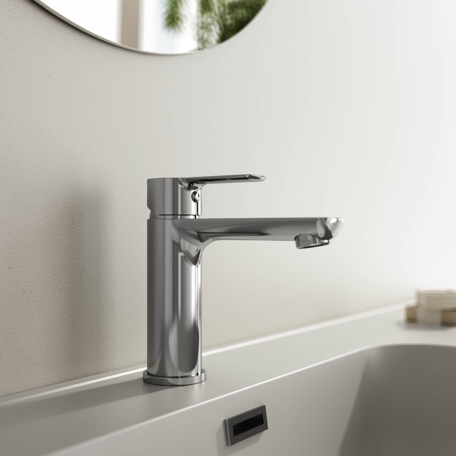 Set miscelatore lavabo e bidet con esterno doccia cromo – Key