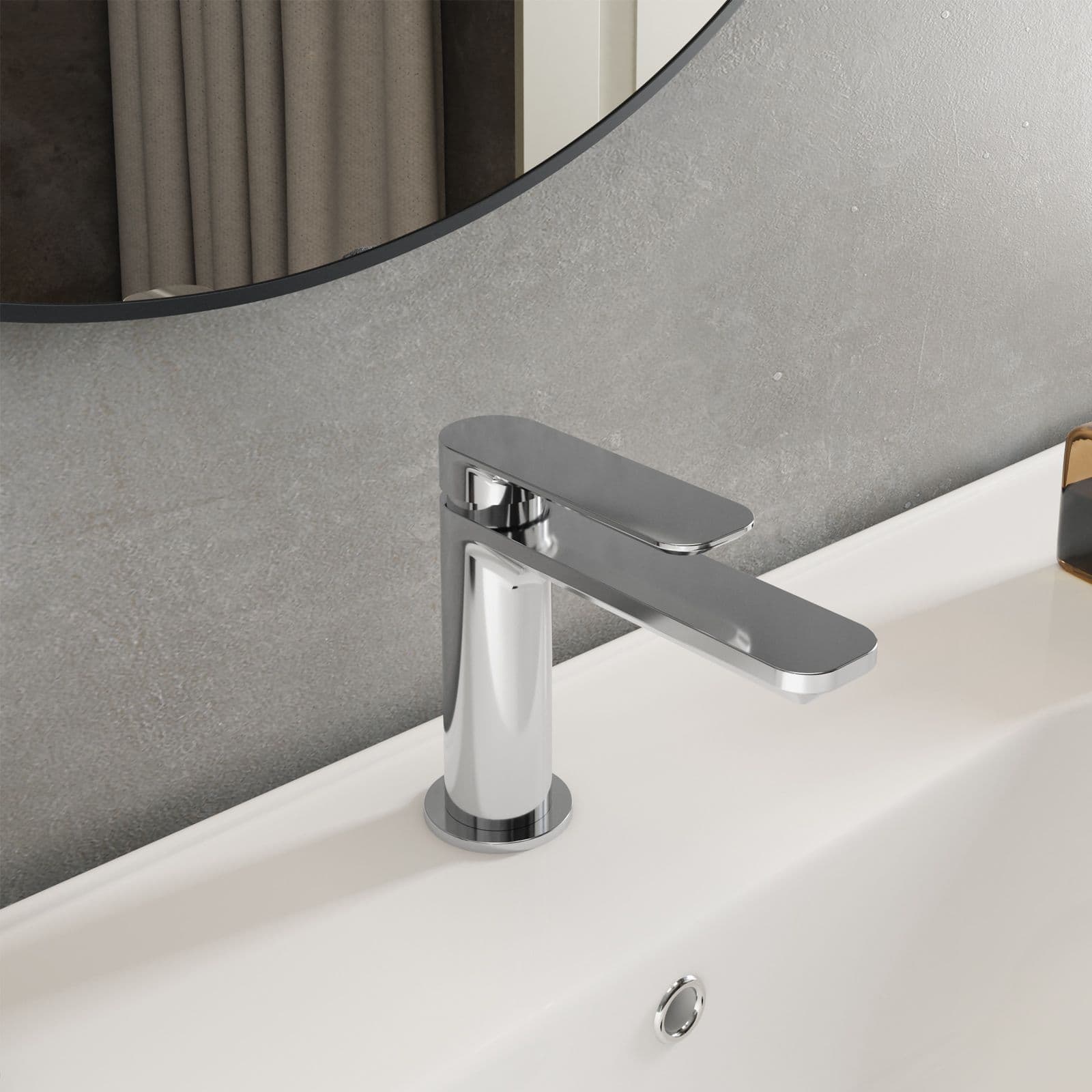 Set miscelatore lavabo e bidet con esterno doccia cromo – Fusion