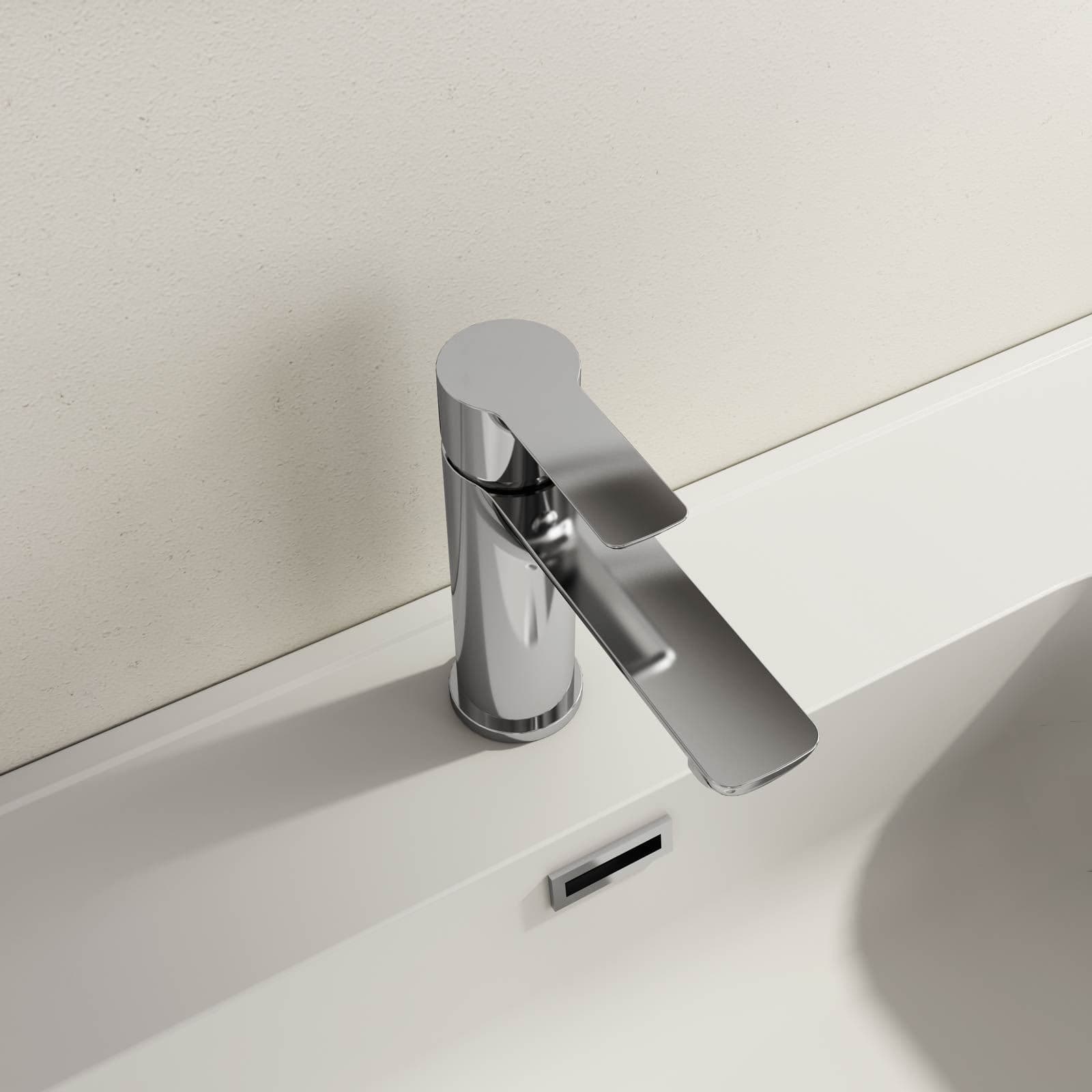 Set miscelatore lavabo e bidet con incasso doccia cromo – Key