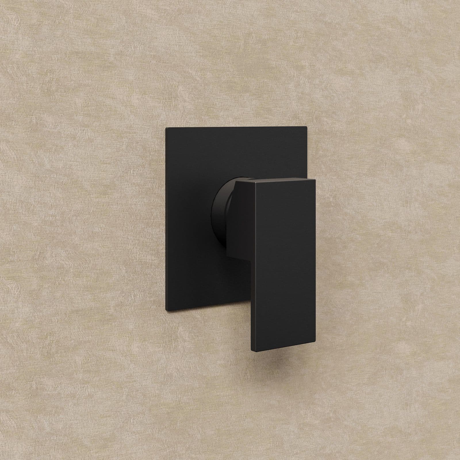 Set miscelatore lavabo e bidet con incasso doccia nero – Kyria