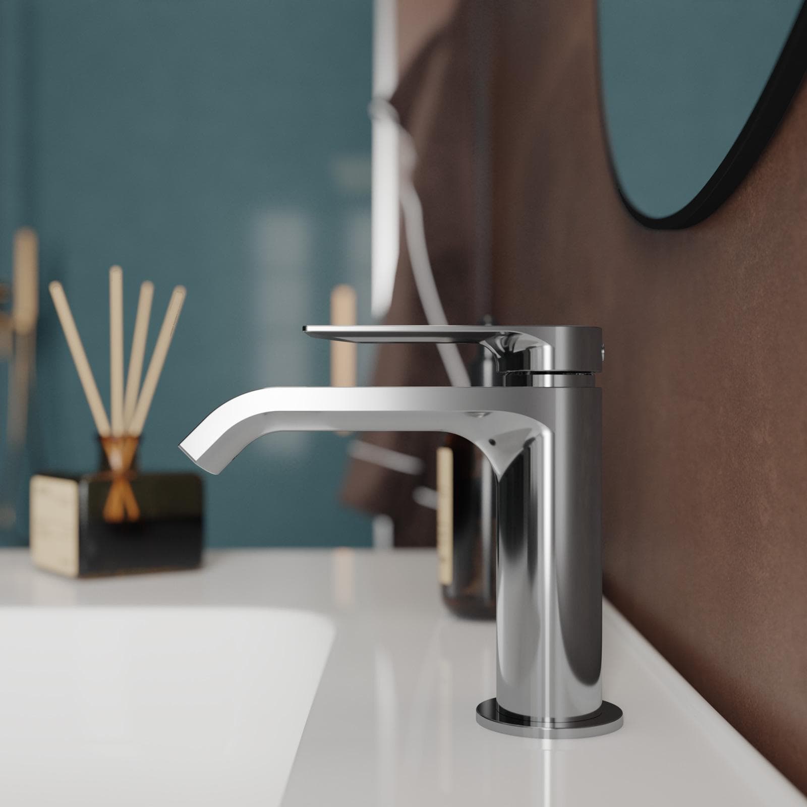 Set miscelatore lavabo e bidet cromo – Iota
