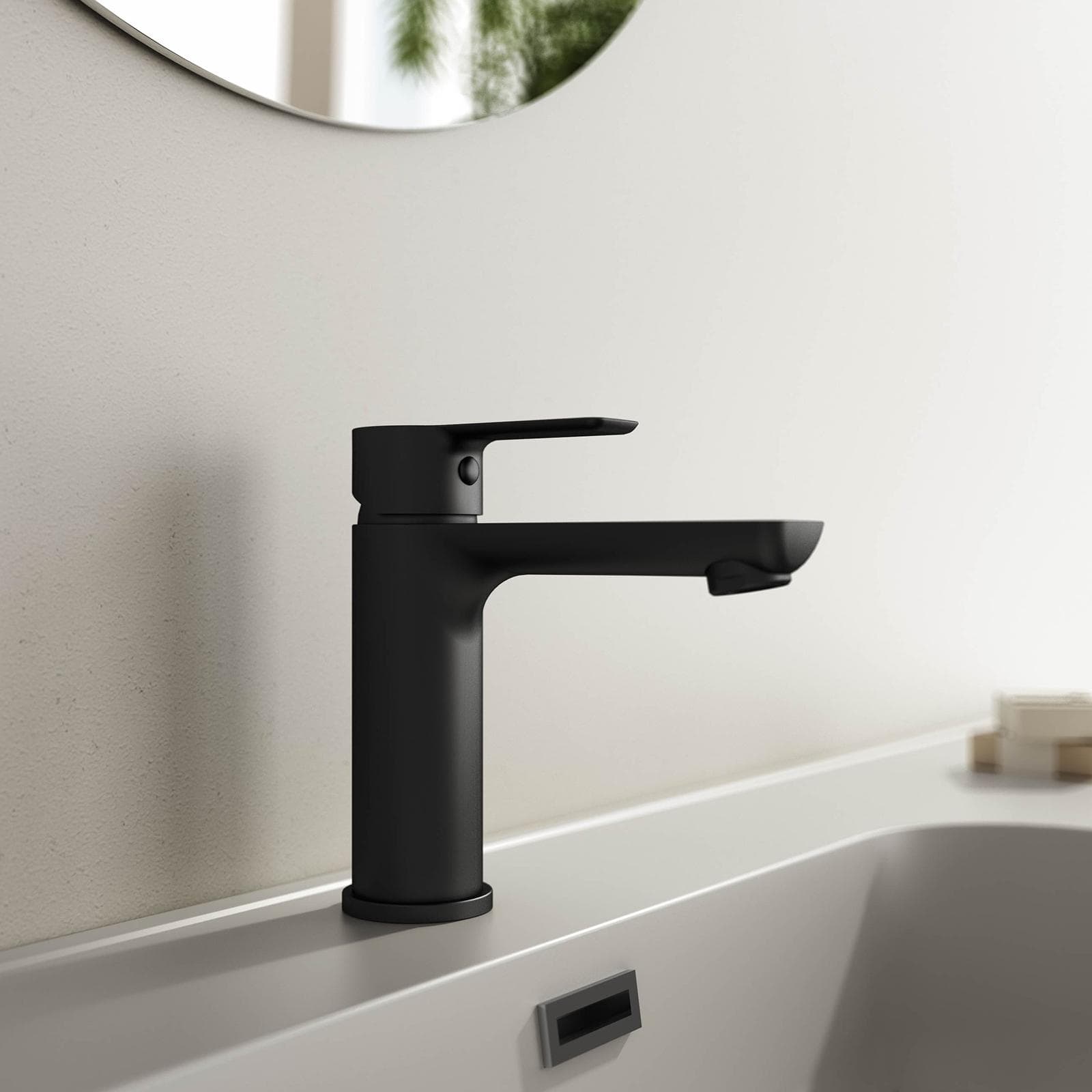 Set miscelatore lavabo e bidet nero – Key