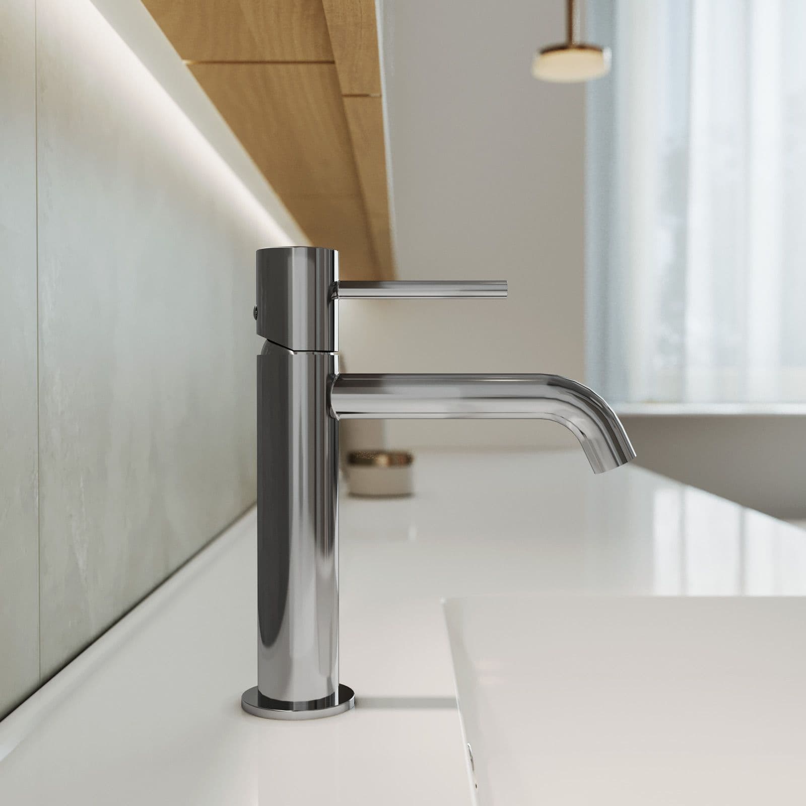 Set miscelatore lavabo e bidet con esterno doccia cromo – Oasis