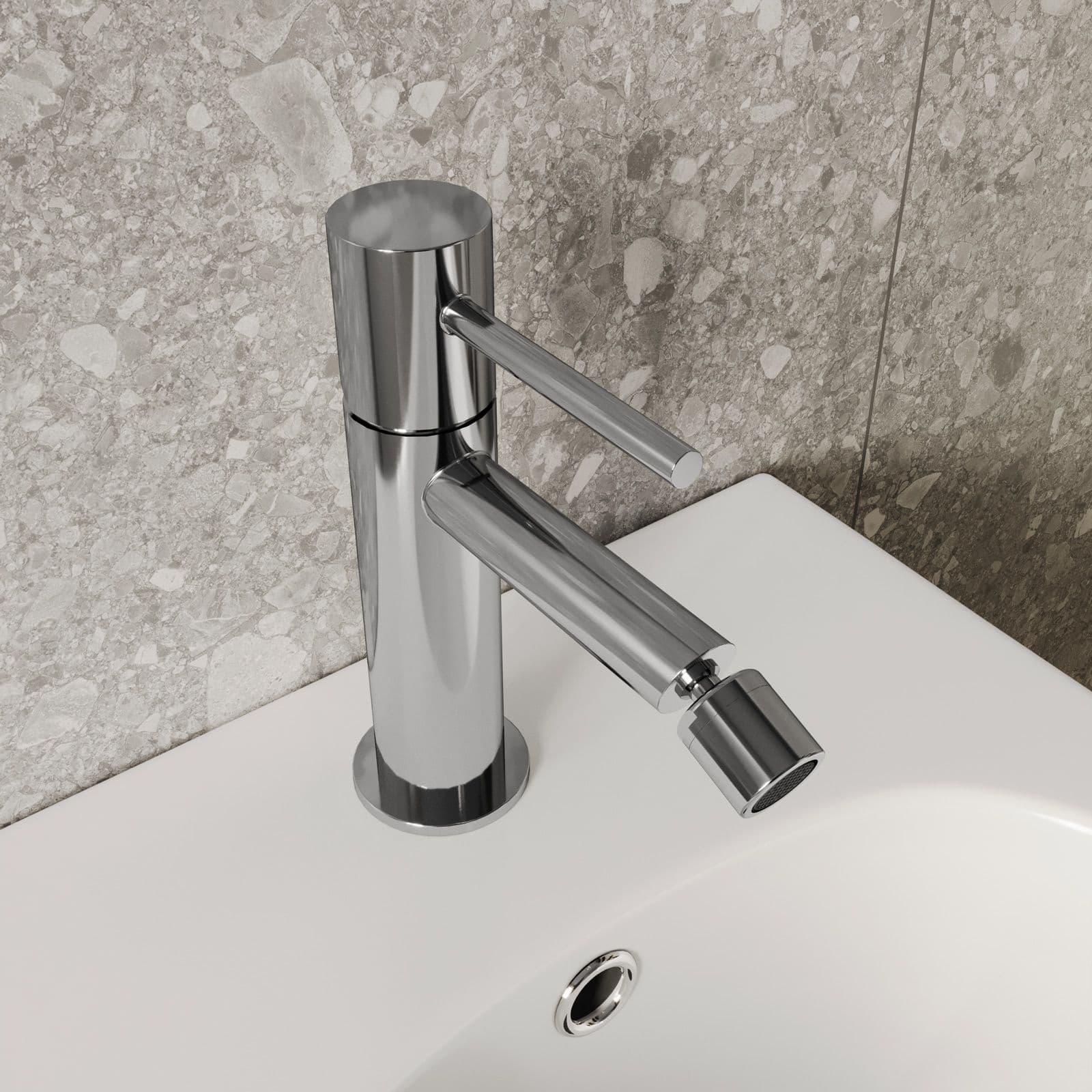 Set miscelatore lavabo e bidet con incasso doccia cromo – Oasis