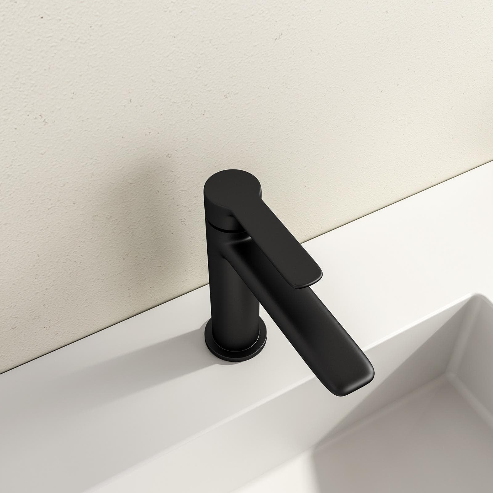 Set miscelatore lavabo e bidet nero – Tila