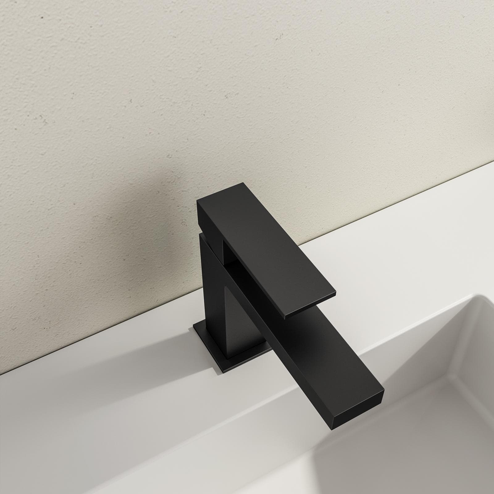 Set miscelatore lavabo e bidet nero – Tiamat
