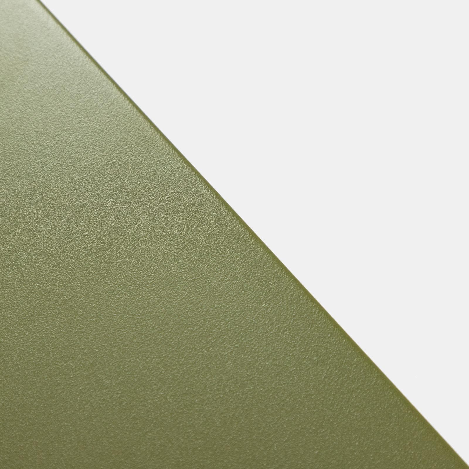 Set pranzo con tavolo 150x80 cm e 4 sedie con braccioli in acciaio verde oliva - Faber