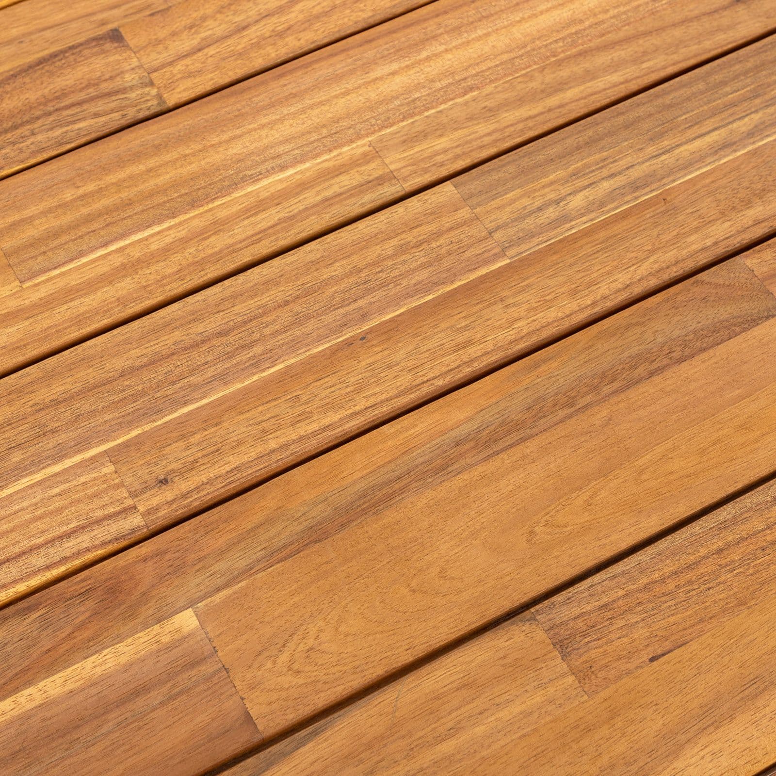 Set pranzo tavolo 180x100 cm con 4 poltrone in legno di acacia e corda - Malika