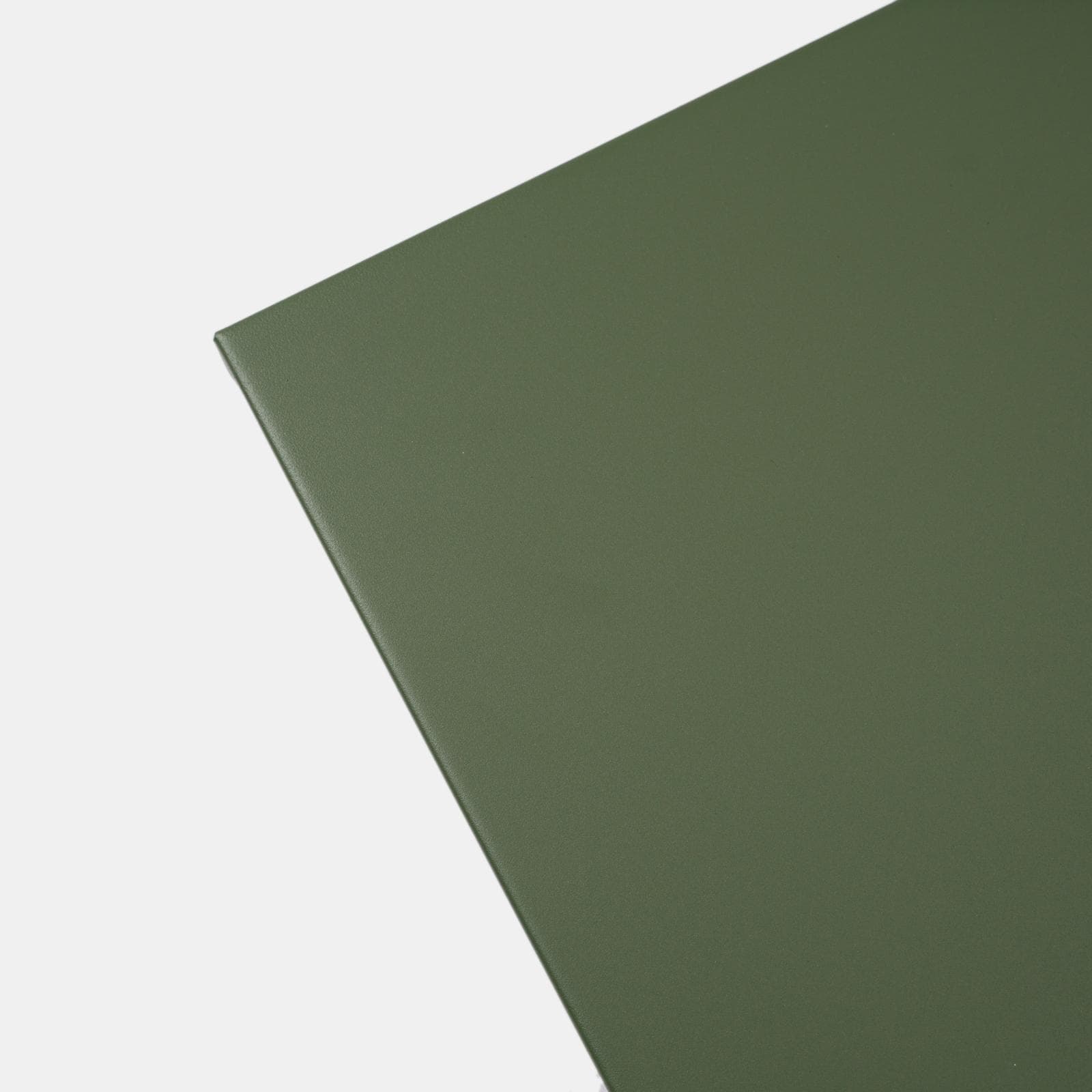 Set pranzo pieghevole tavolo 110x70 cm e 4 sedie in metallo verde salvia - Atelier