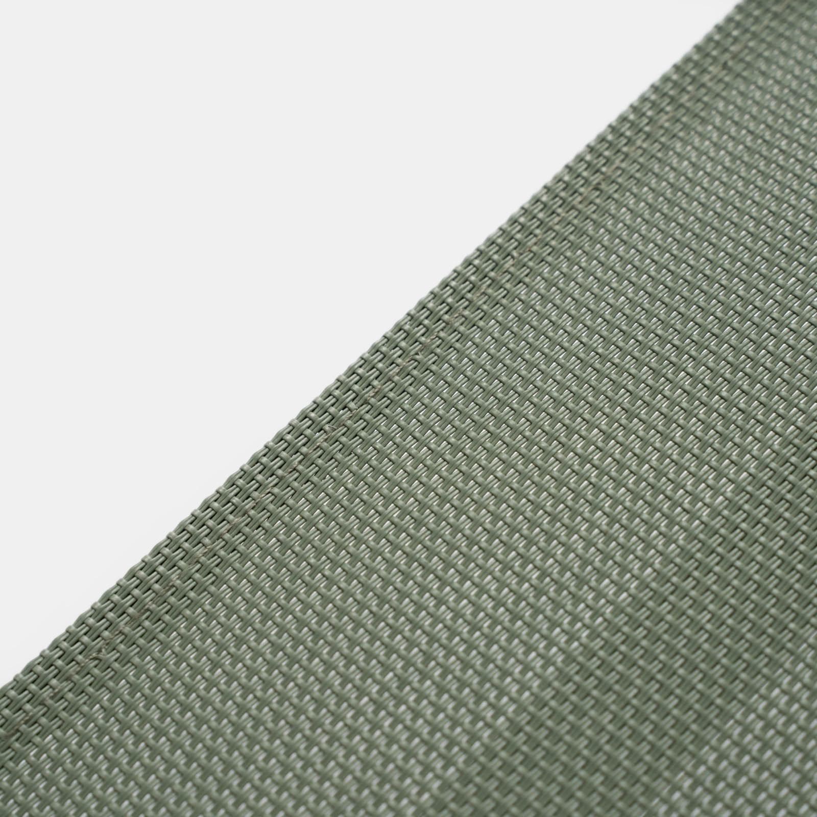 Set pranzo tavolo 150x90 cm top vetro temperato e 6 sedie con braccioli in acciaio verde oliva - Tamika