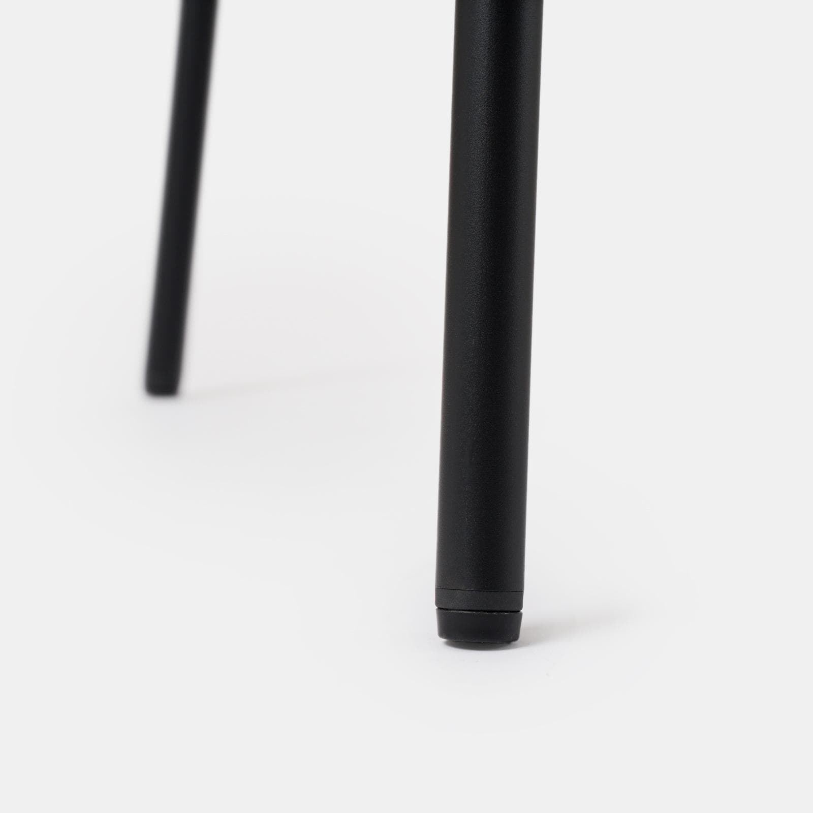 Set bistrot tavolo 70x70 cm e 2 sedie in acciaio nero - Faber