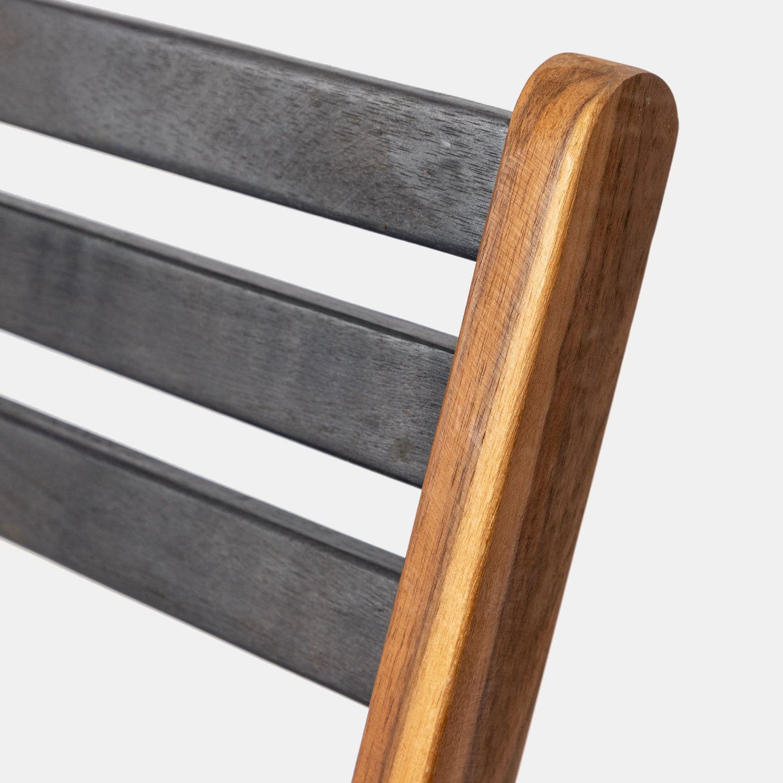 Set pranzo in legno massello di acacia tavolo 118x70 cm e 4 sedie pieghevoli - Nauru