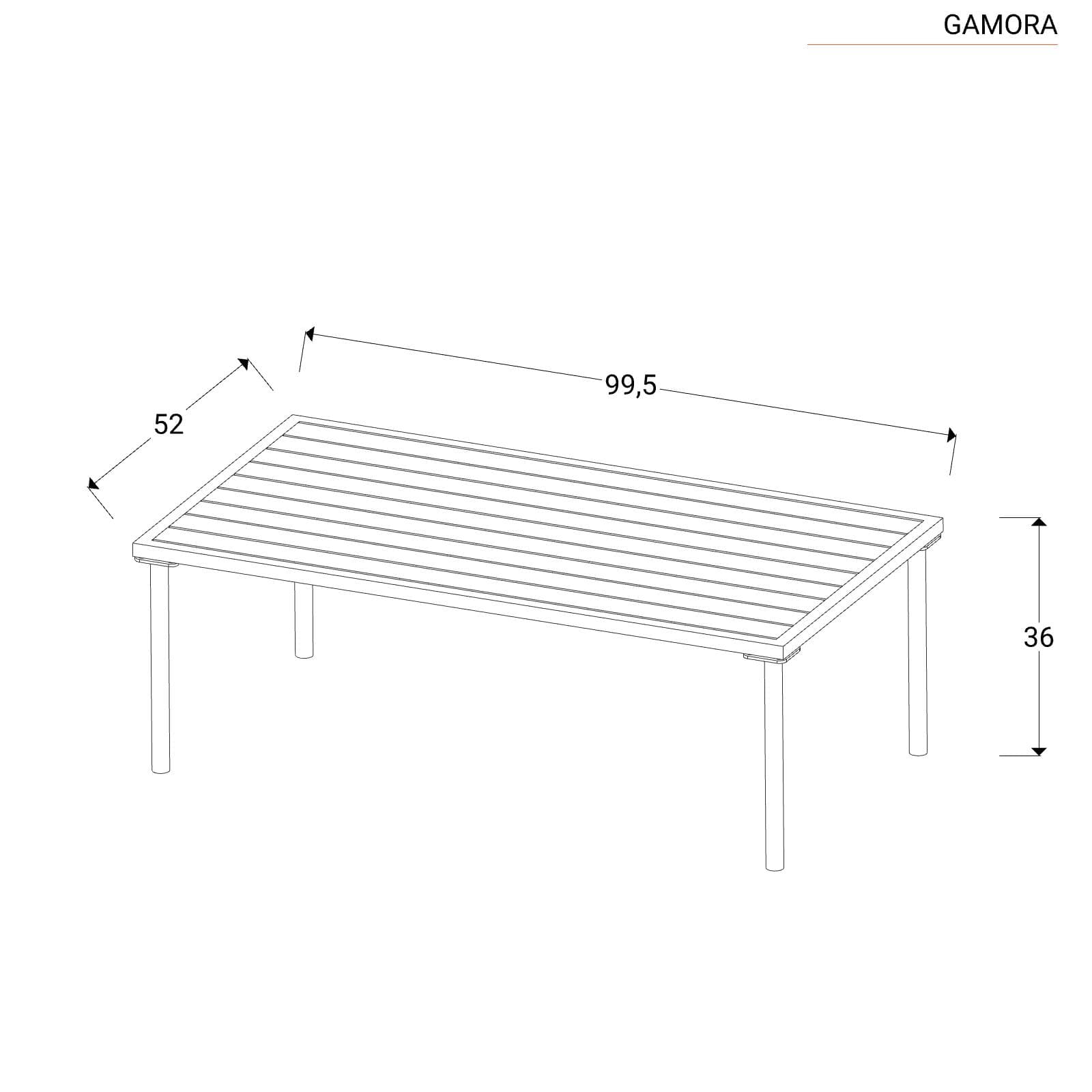 Set relax da giardino 5 posti in corda beige con cuscini grigio chiaro - Gamora