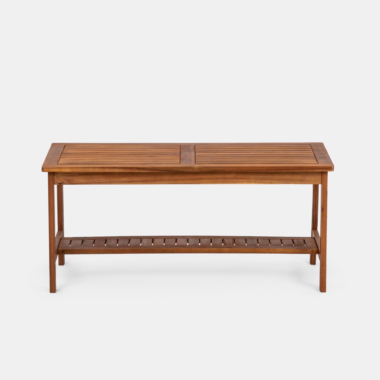 Set relax da giardino 4 posti in legno di acacia con cuscini tortora - Smeraldo