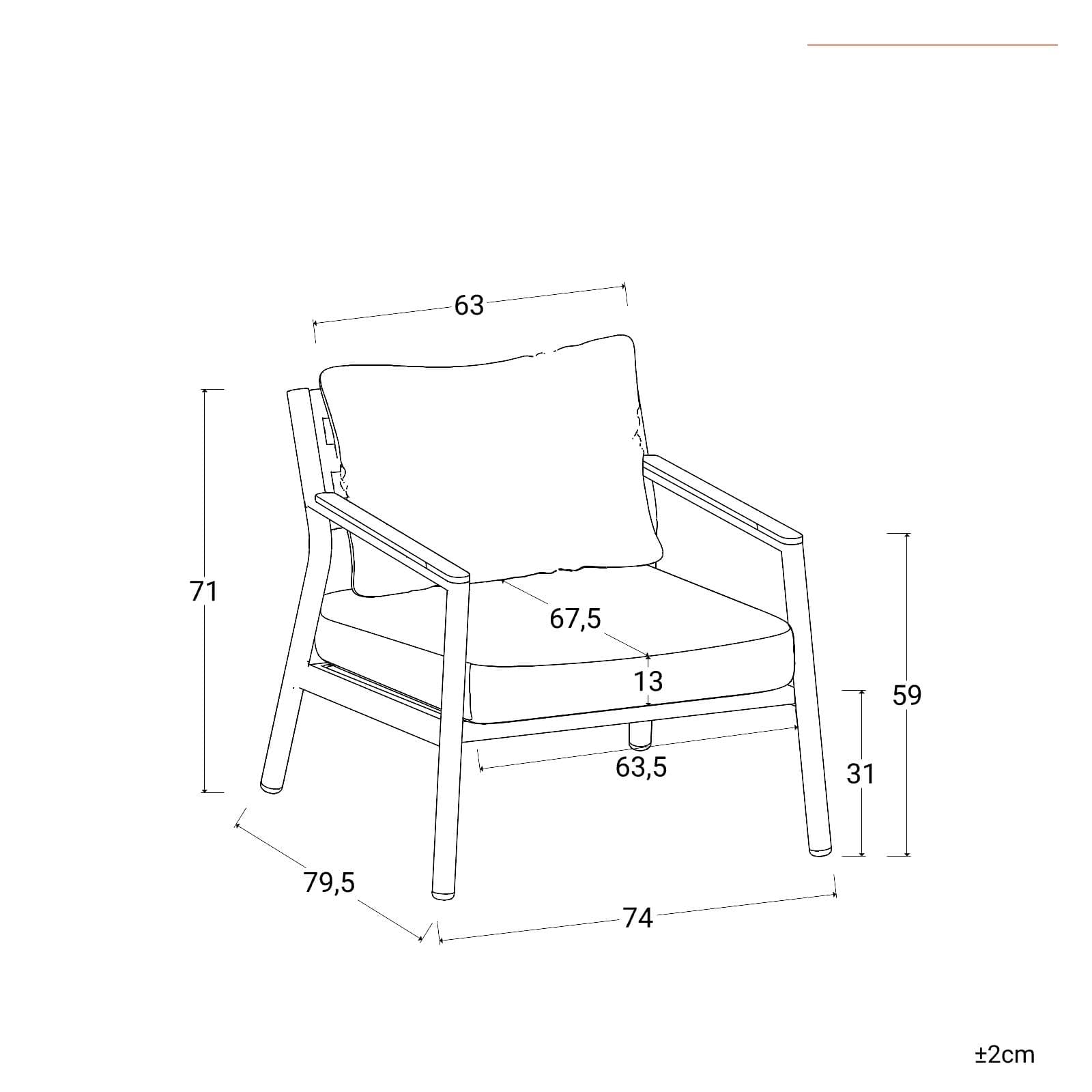 Set relax divano 3 posti due poltrone e tavolino in alluminio grigio con cuscini beige - Mibald