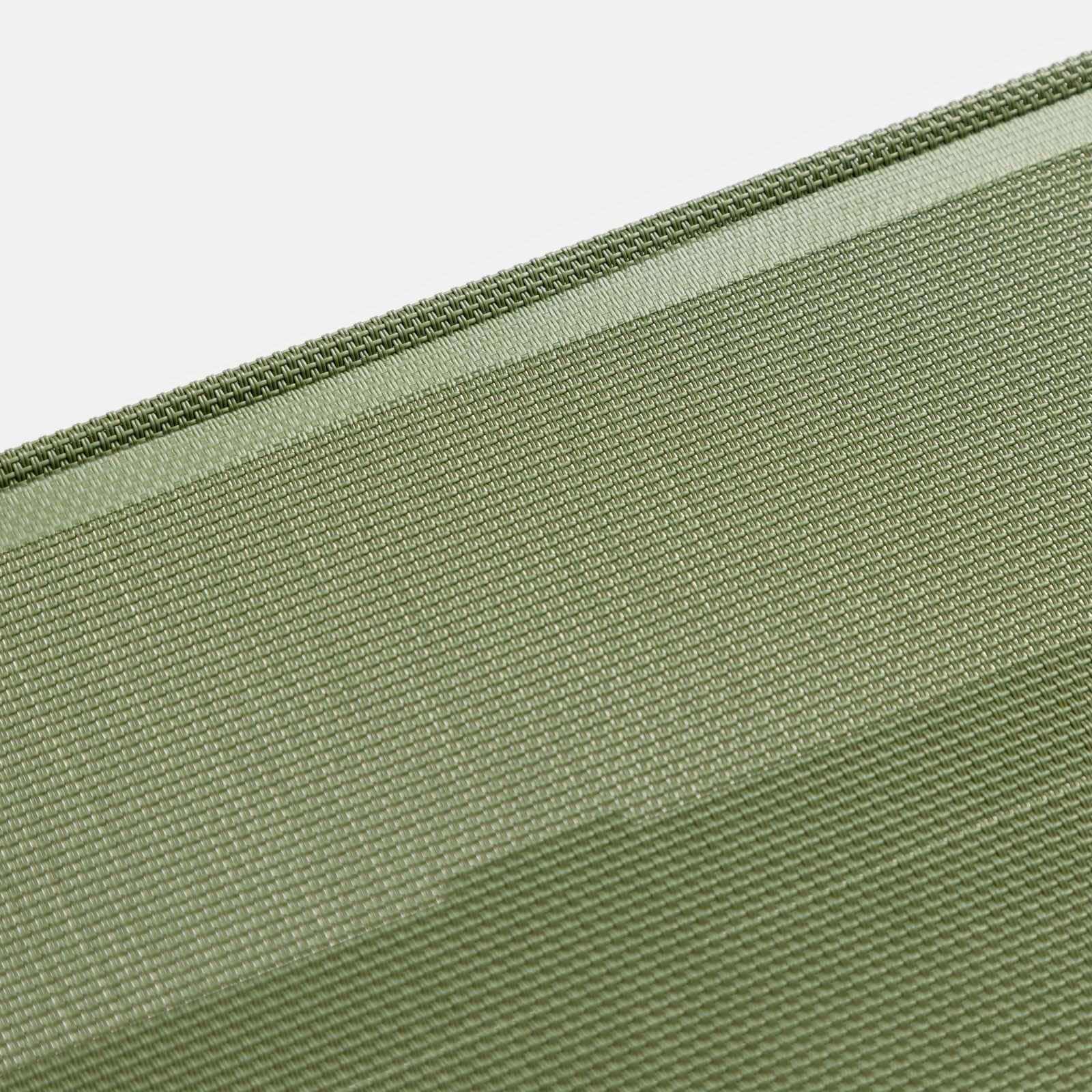 Set relax due poltrone in textilene e tavolino da caffè 44x43 cm in alluminio verde foresta - Jonit