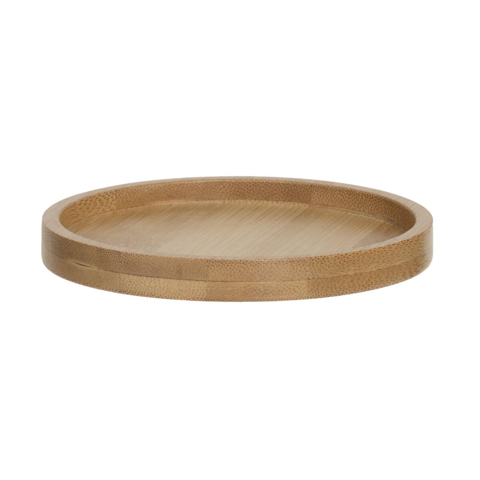Set teiera e tazza rotonda 15 cm color terracotta con piattino in bambù