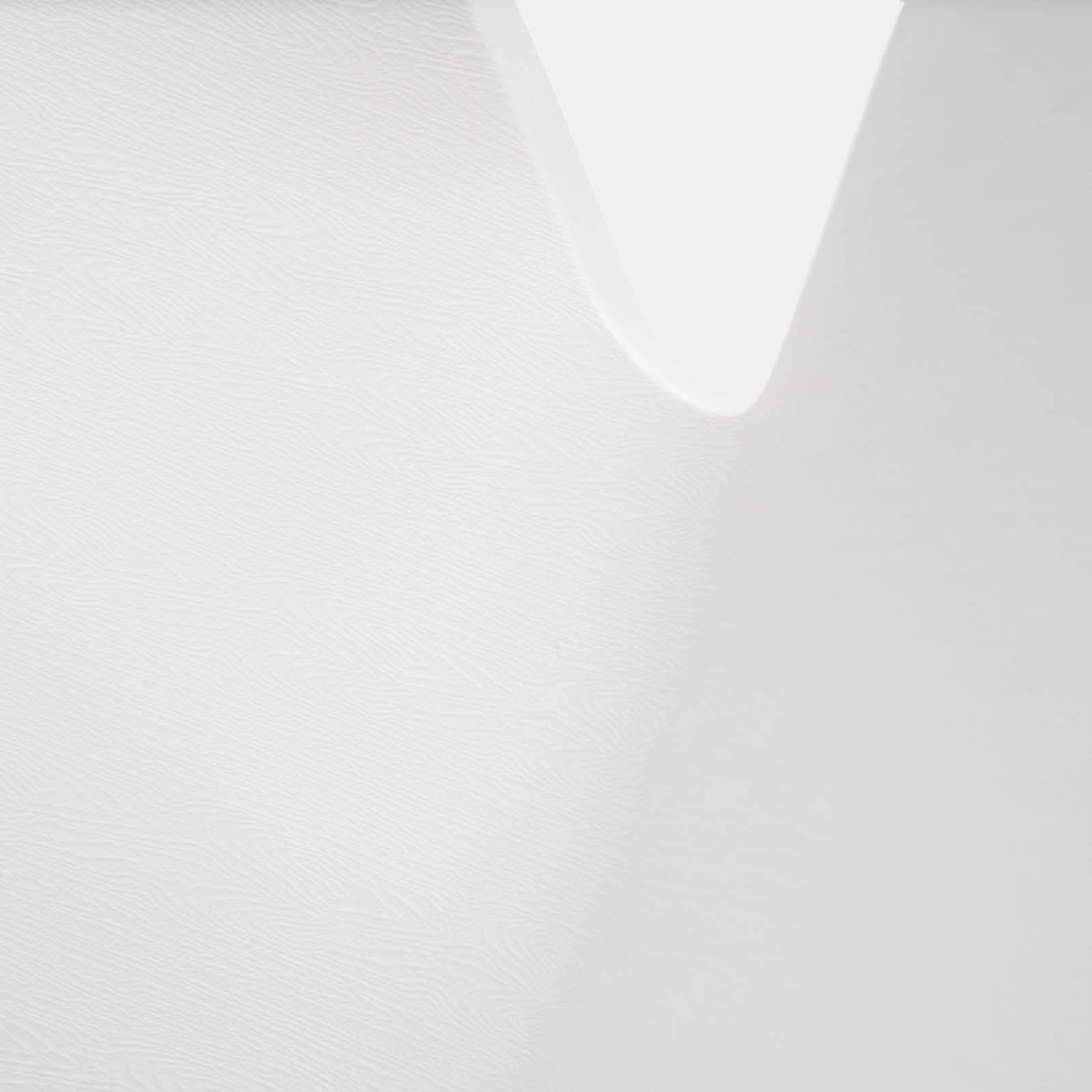 Sgabello in polipropilene bianco con seduta effetto legno e gambe cromo - Dolly