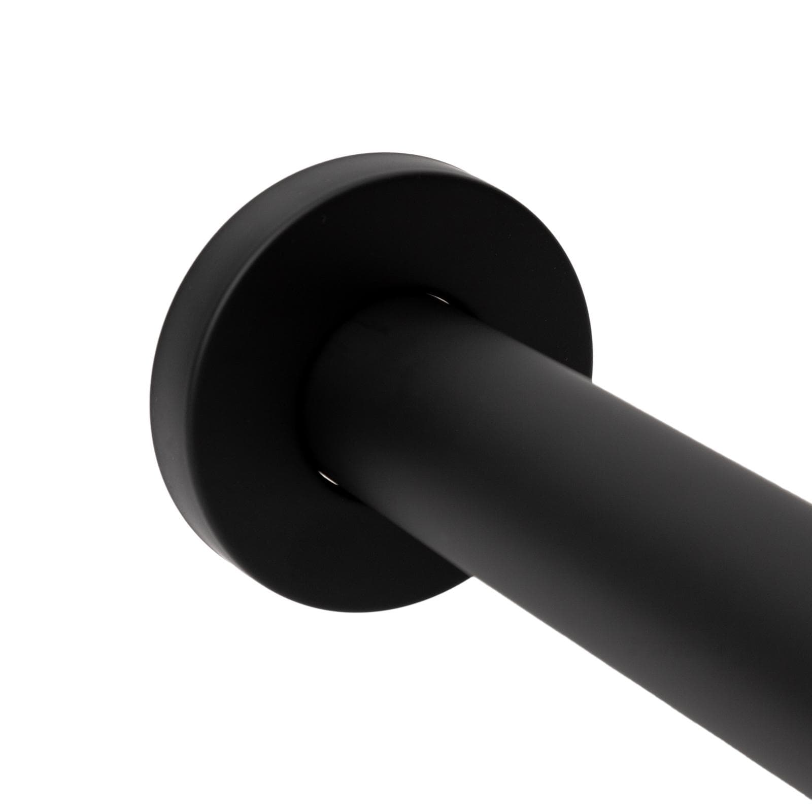 Sifone basso tondo per lavabo nero